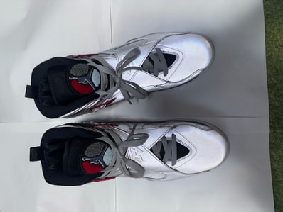 Nike Air Jordan 8 Retro SP "Reflect Silver/Hyper Blue/True Red"