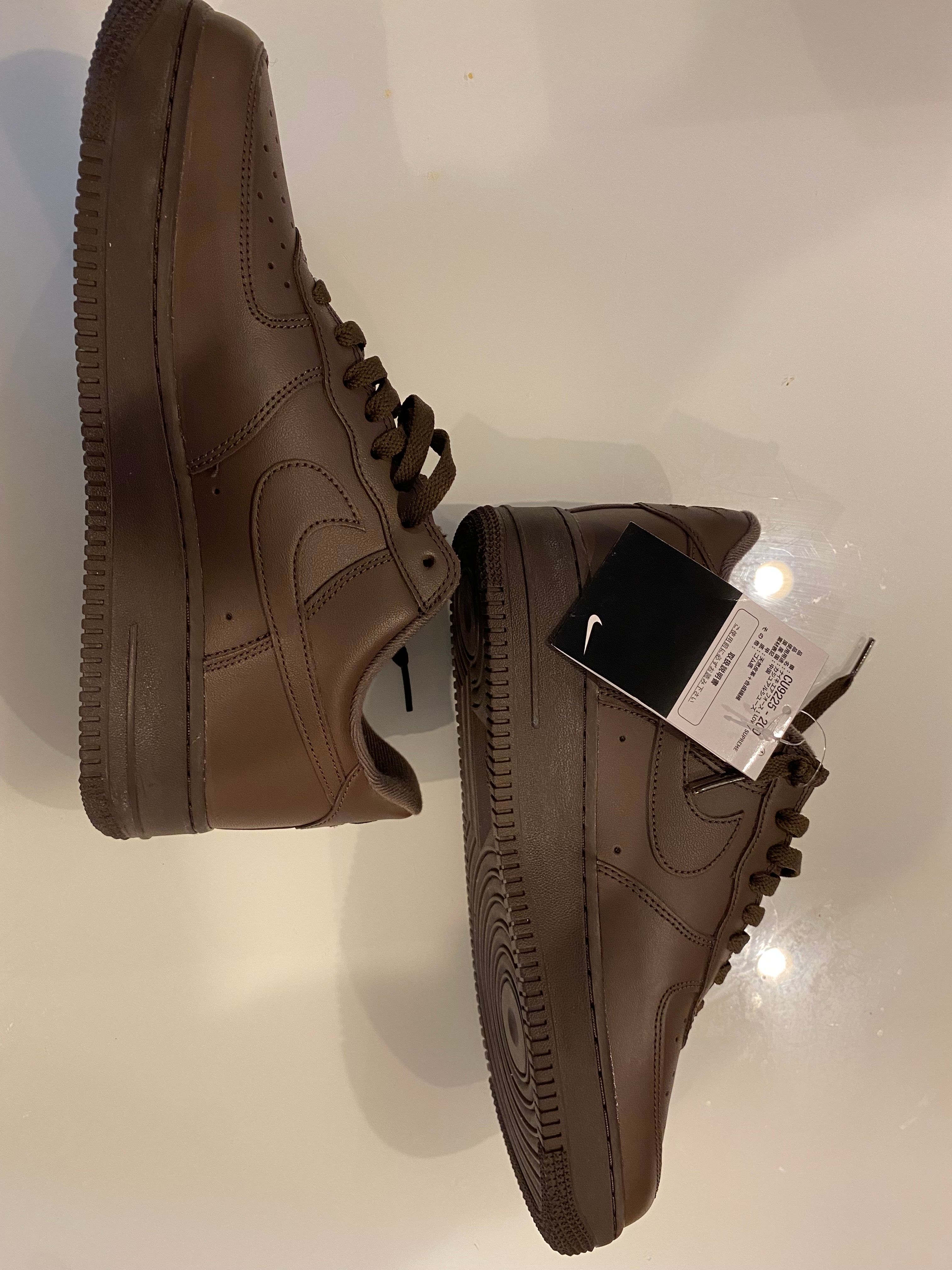 Supreme × Nike Air Force 1 Low "Baroque Brown"