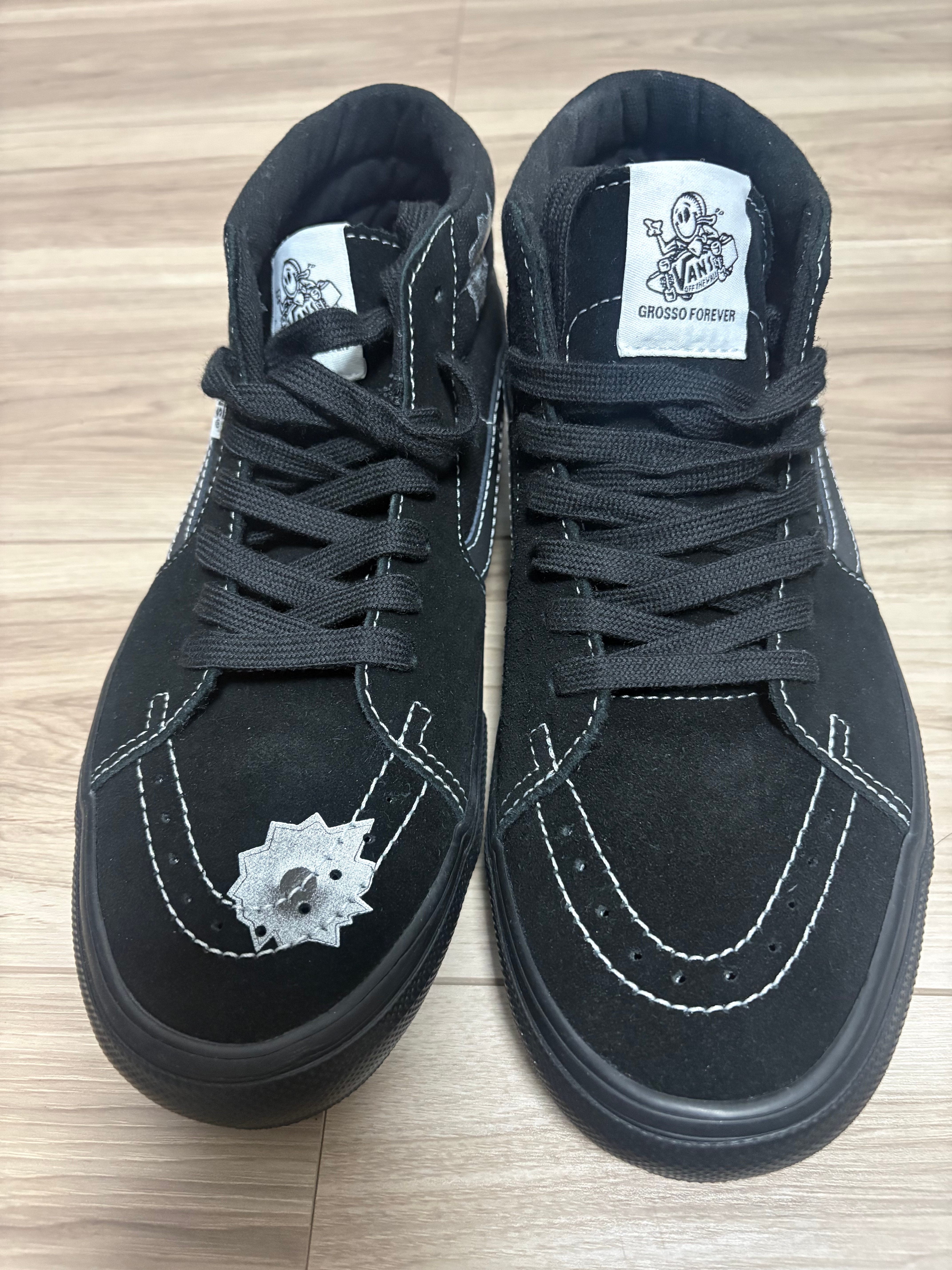 ネイトロウマン × シュプリーム × バンズ スケートグロッソ ミッド "バレットホール/ブラック" (日本限定) (25SS Week9)