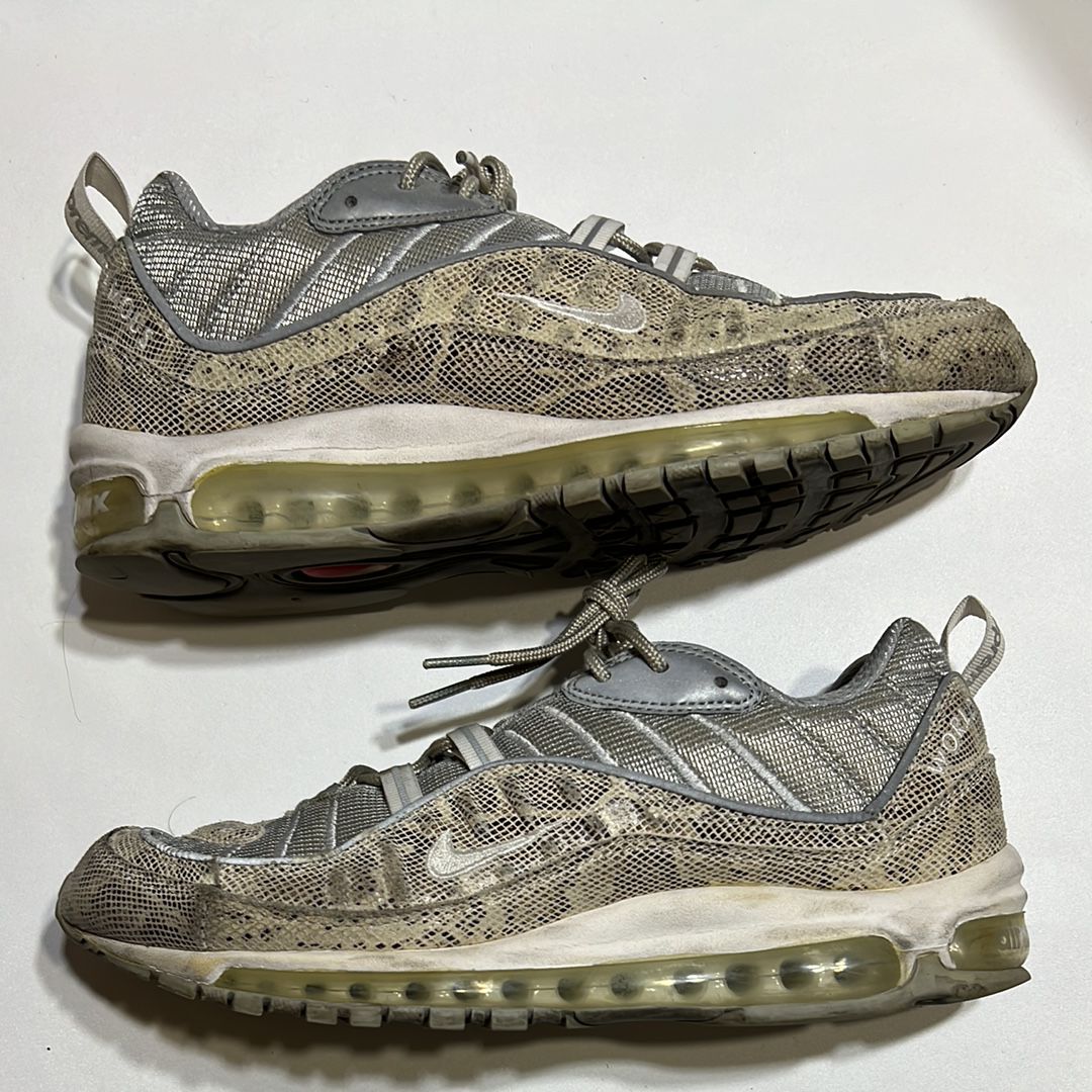 Supreme × Nike Air Max 98 "Snakeskin"