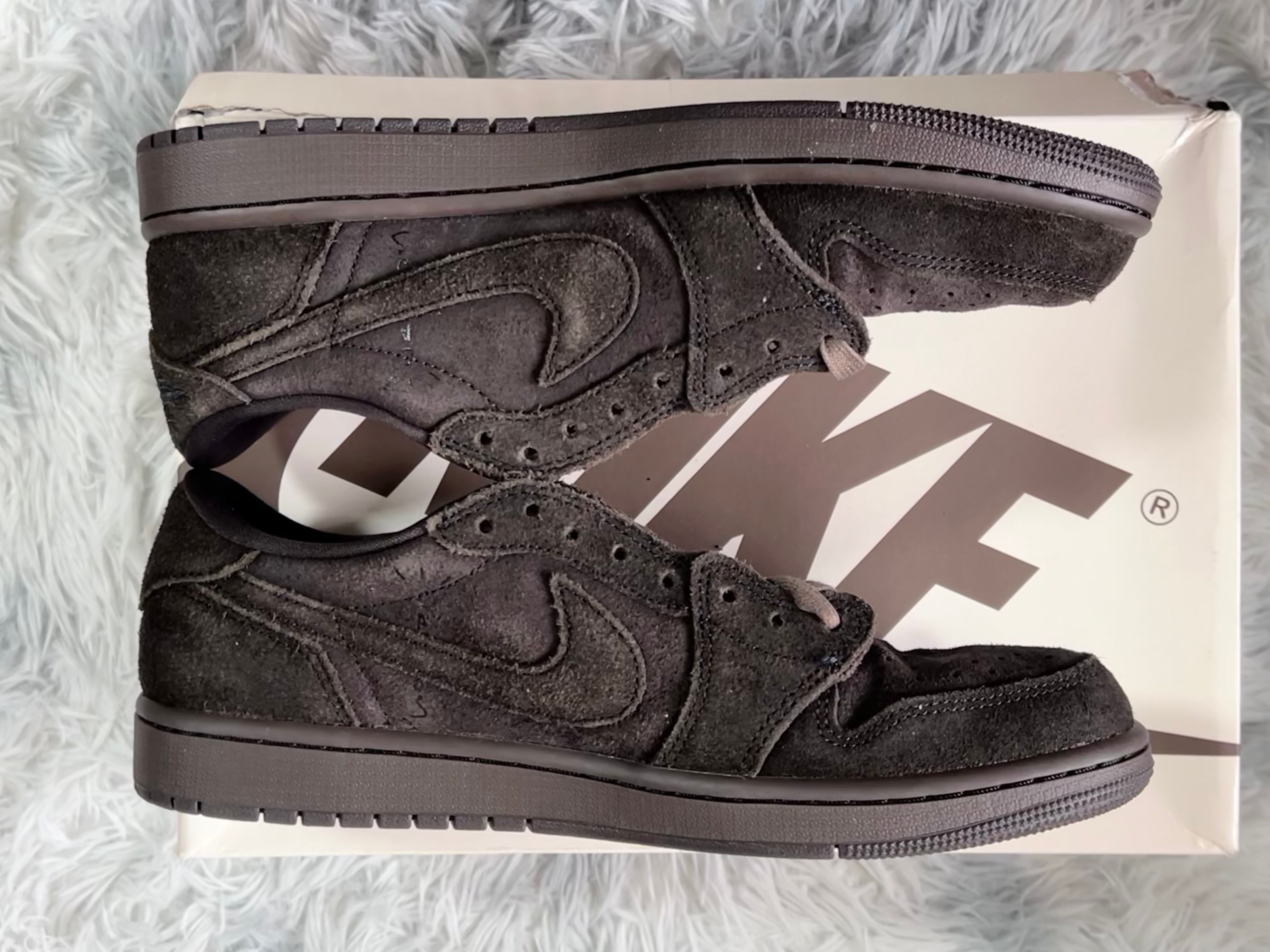 Travis Scott × Nike Air Jordan 1 Low OG SP "Velvet Brown and Dark Mocha"