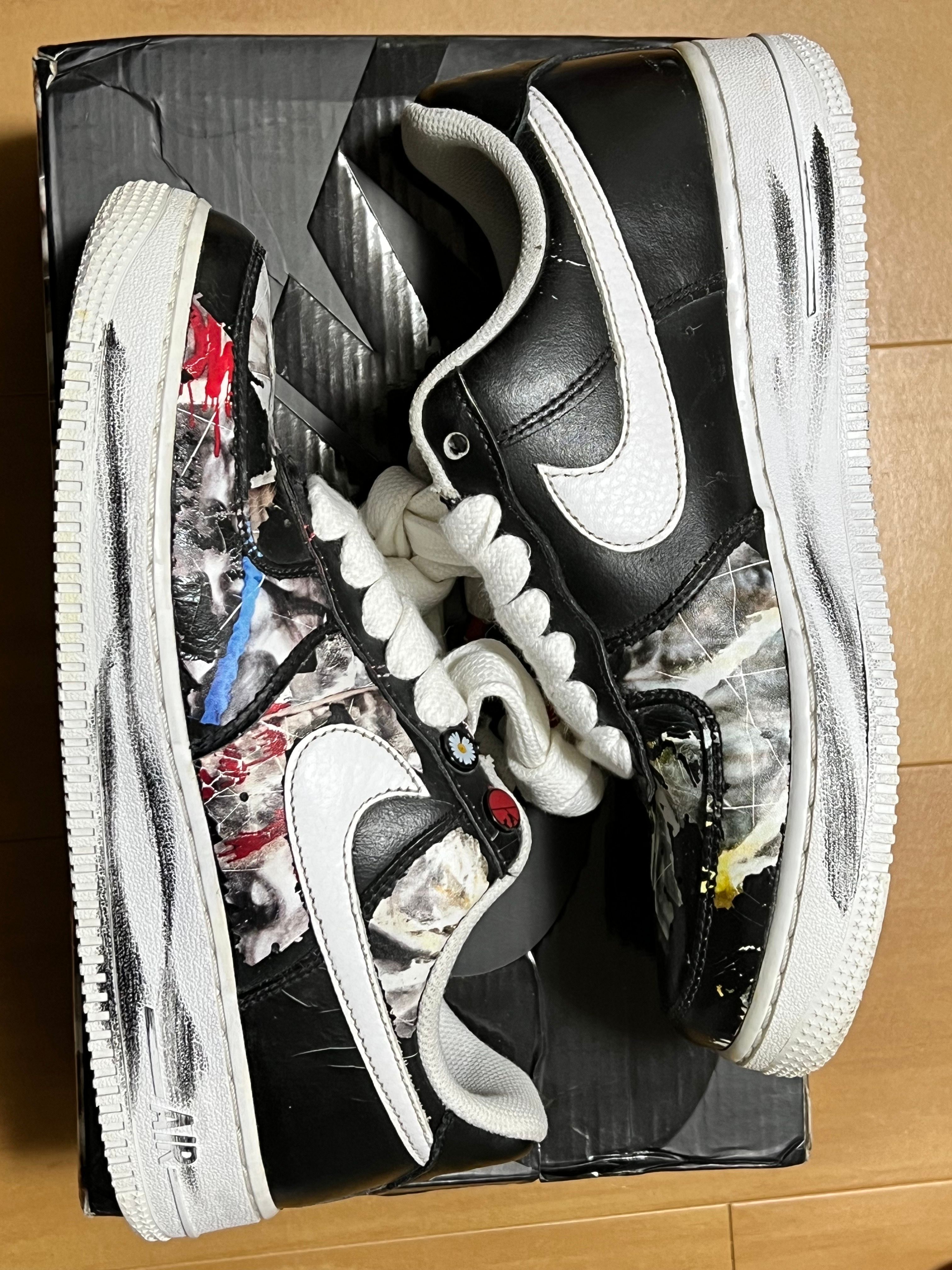 PEACEMINUSONE × Nike Air Force 1 Low Para Noise "Black" / G-DRAGON