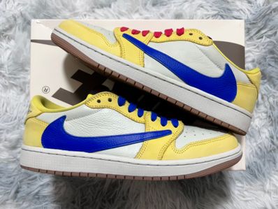 Travis Scott × Nike Women's Air Jordan 1 Retro Low OG "Canary"