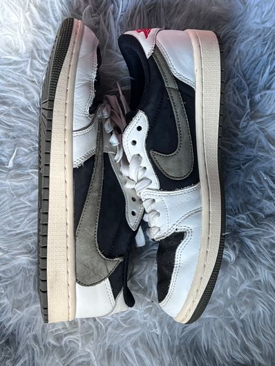 Travis Scott × Nike Women's Air Jordan 1 Low OG "Medium Olive"