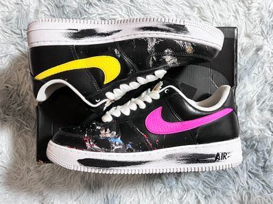 PEACEMINUSONE × Nike Air Force 1 Low '07 Para-Noise 3.0 "Black and Multi-Color" / G-DRAGON