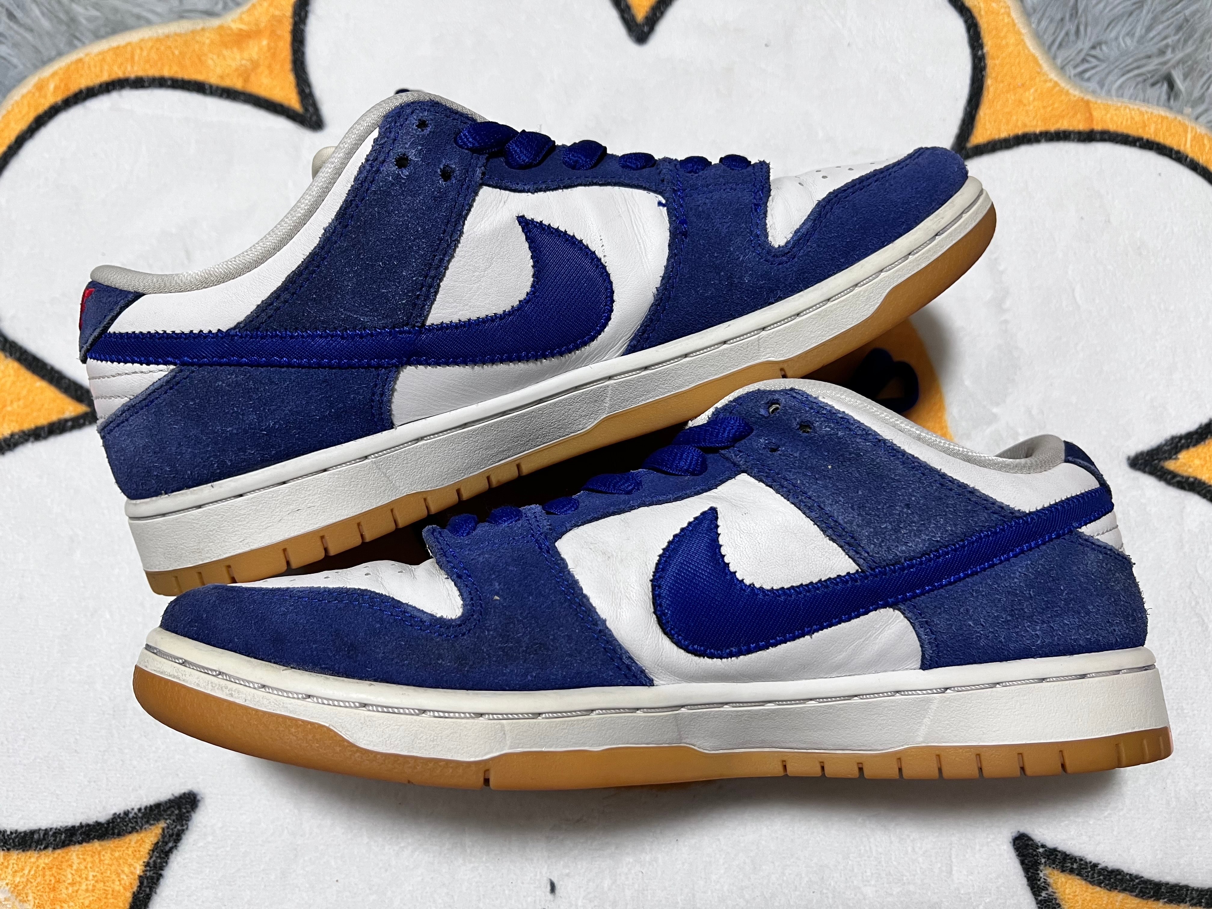 Nike SB Dunk Low "Los Angeles Dodgers/Deep Royal Blue"