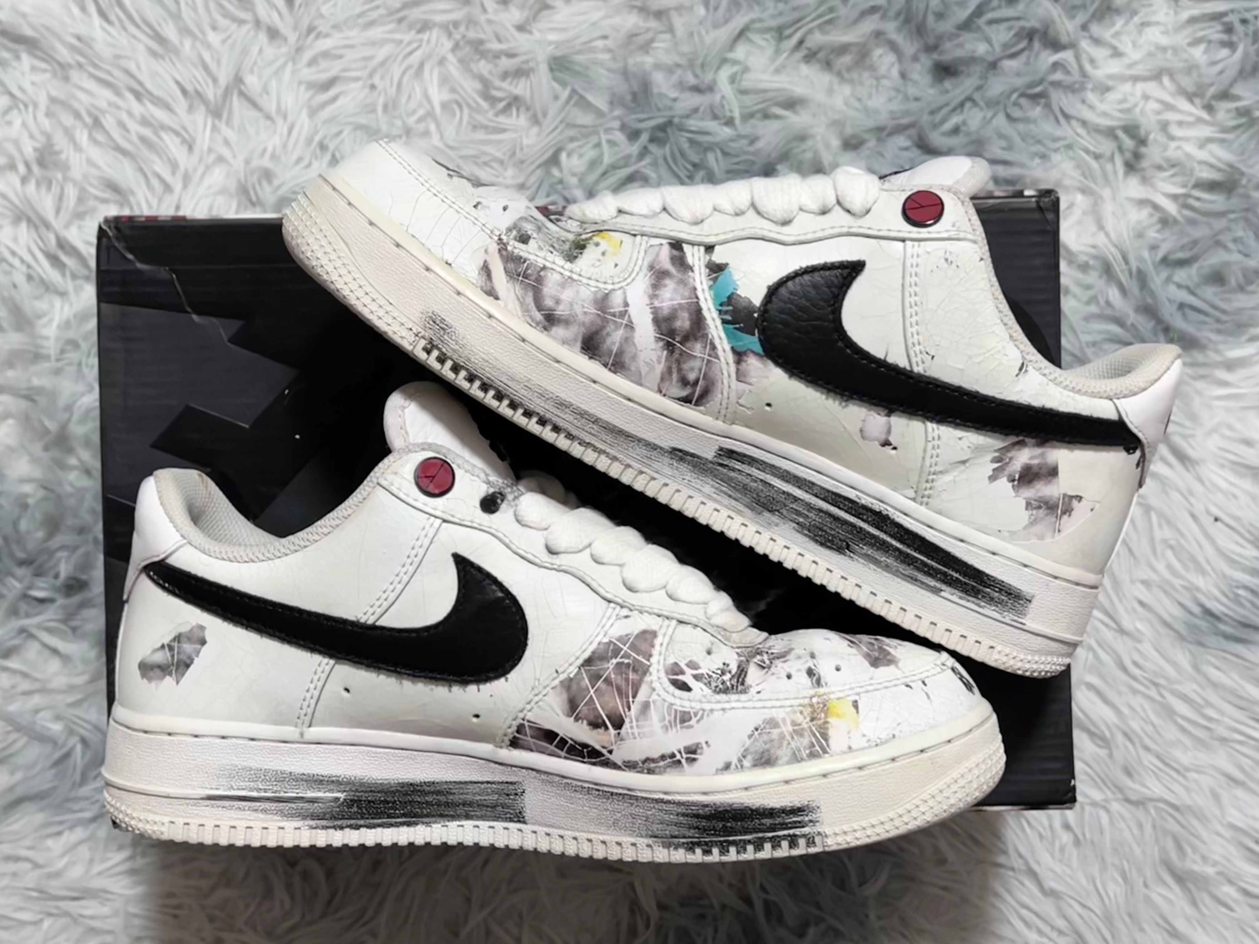 PEACEMINUSONE × Nike Air Force 1 Low "Para-noise/White/Black" / G-DRAGON