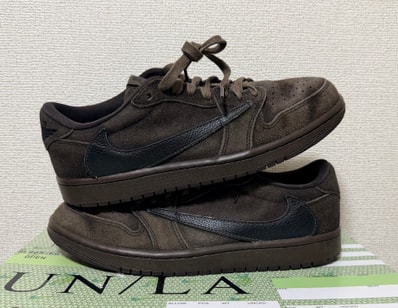 Travis Scott × Nike Air Jordan 1 Low OG SP "Velvet Brown and Dark Mocha"