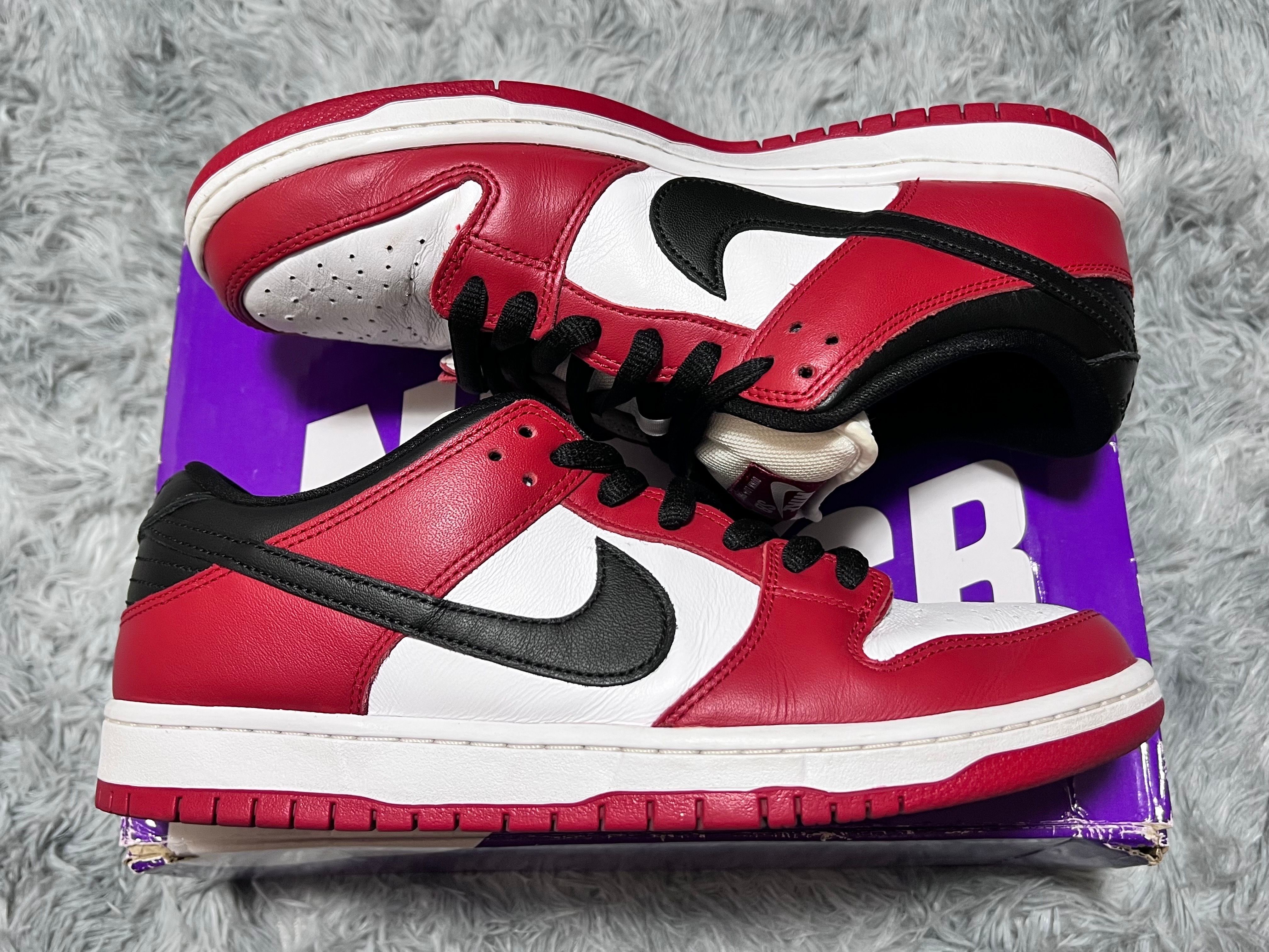 Nike SB Dunk Low Pro "J-Pack Chicago/Varsity Red and White"