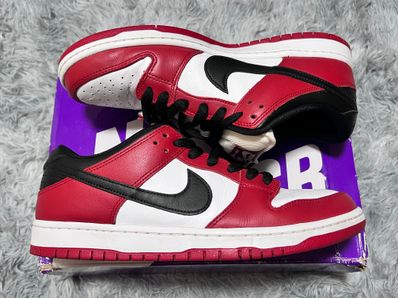 Nike SB Dunk Low Pro "J-Pack Chicago/Varsity Red and White"