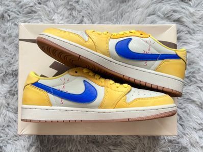 Travis Scott × Nike Women's Air Jordan 1 Retro Low OG "Canary"