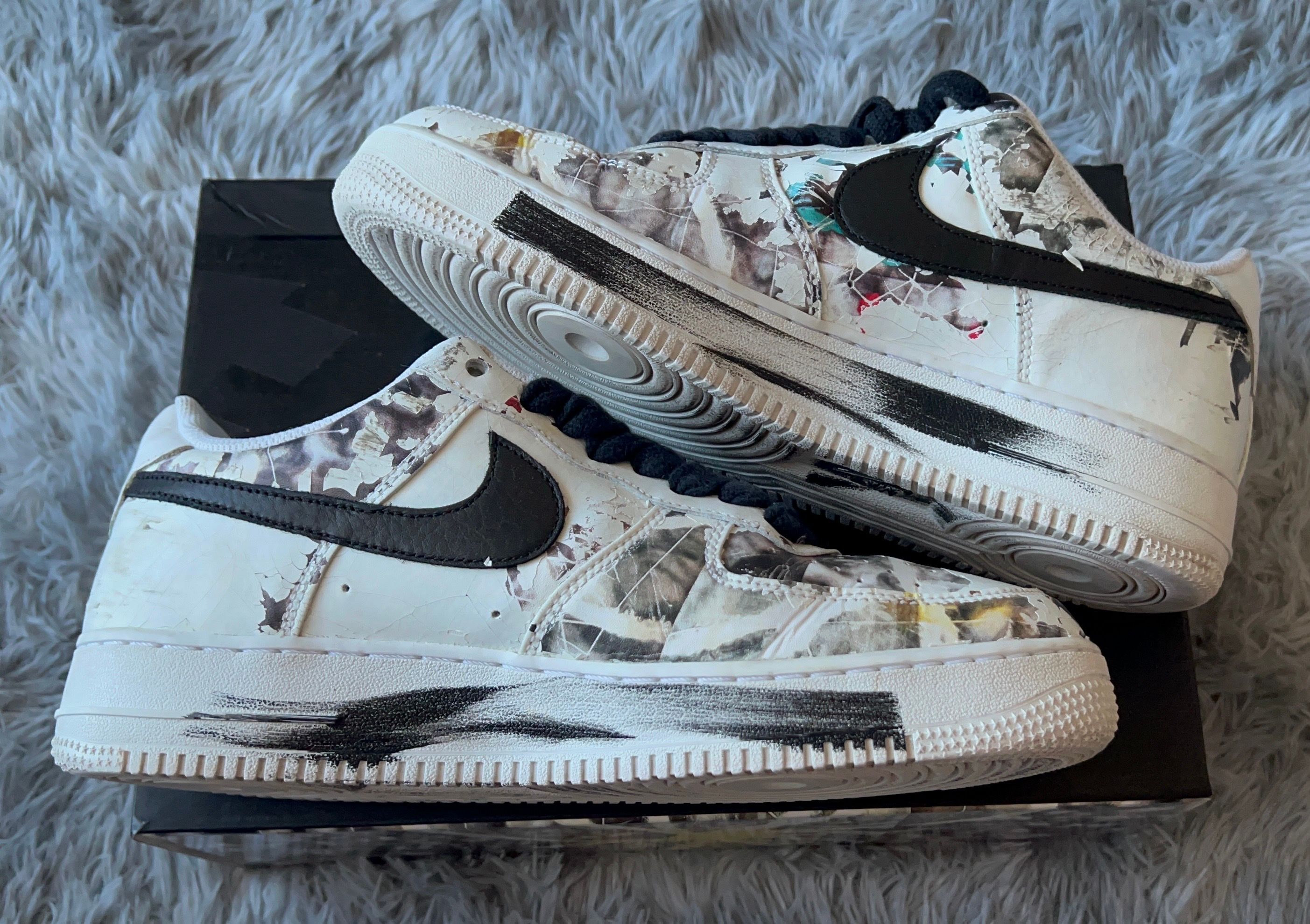 PEACEMINUSONE × Nike Air Force 1 Low "Para-noise/White/Black" / G-DRAGON