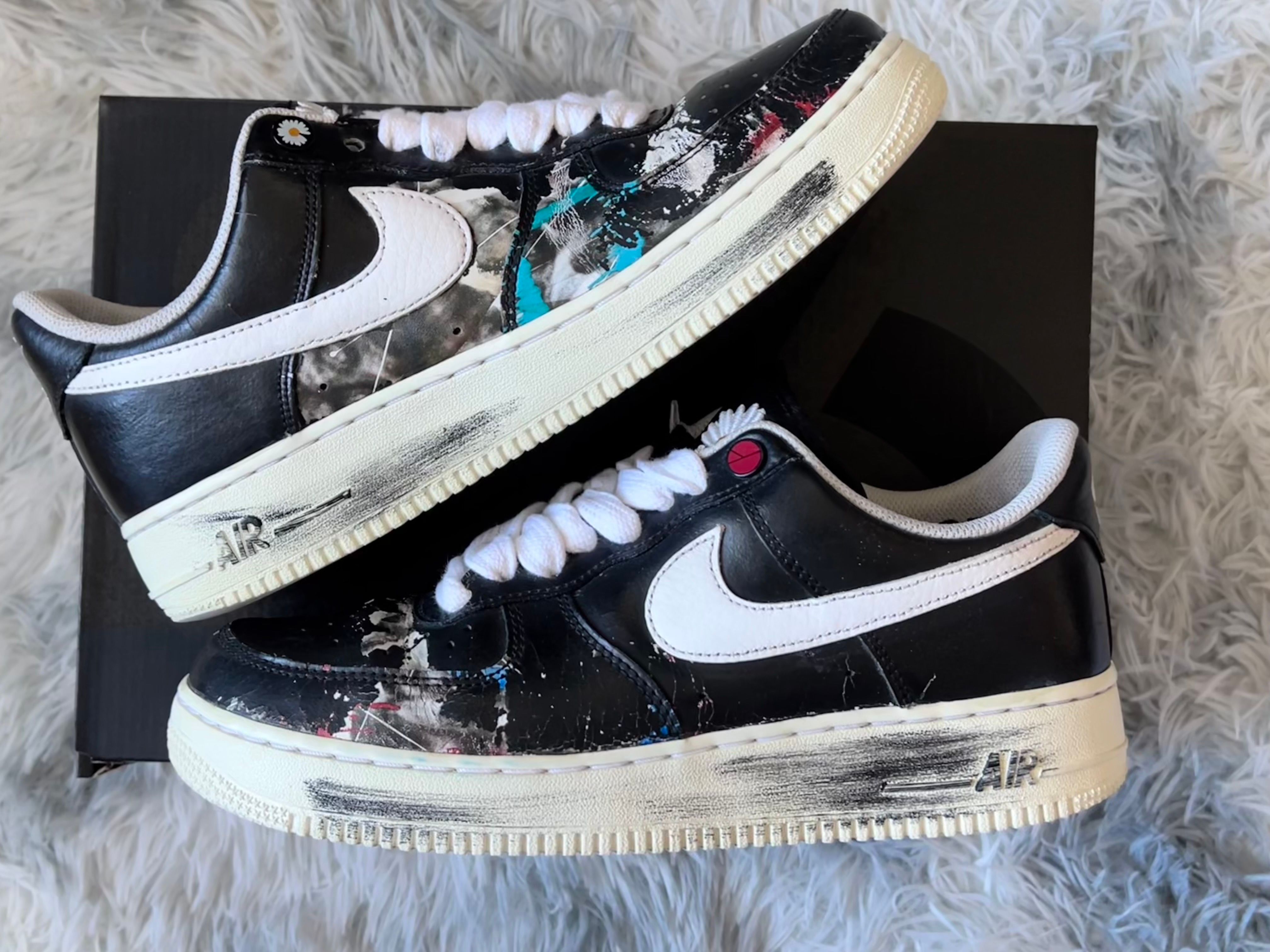 PEACEMINUSONE × Nike Air Force 1 Low Para Noise "Black" / G-DRAGON