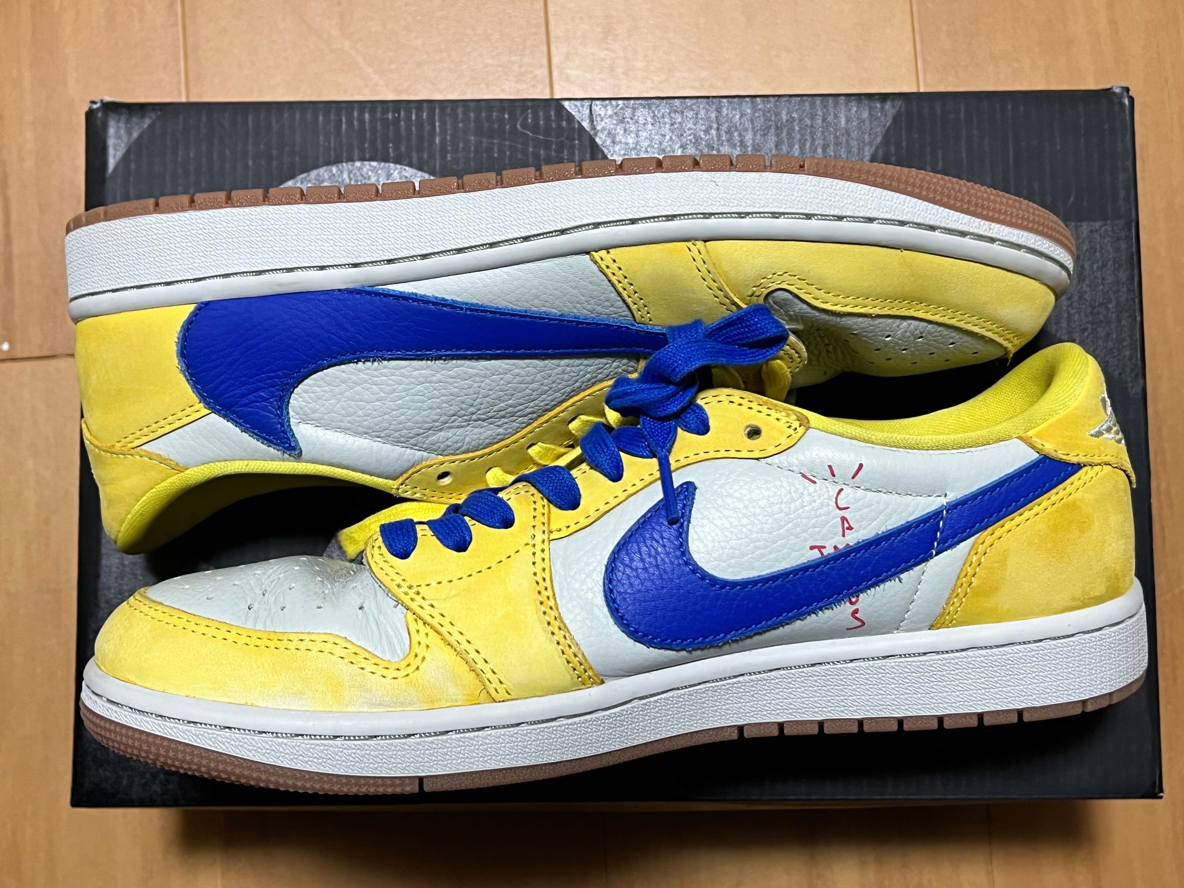 Travis Scott × Nike Women's Air Jordan 1 Retro Low OG "Canary"
