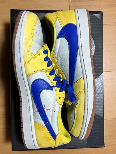 Travis Scott × Nike Women's Air Jordan 1 Retro Low OG "Canary"