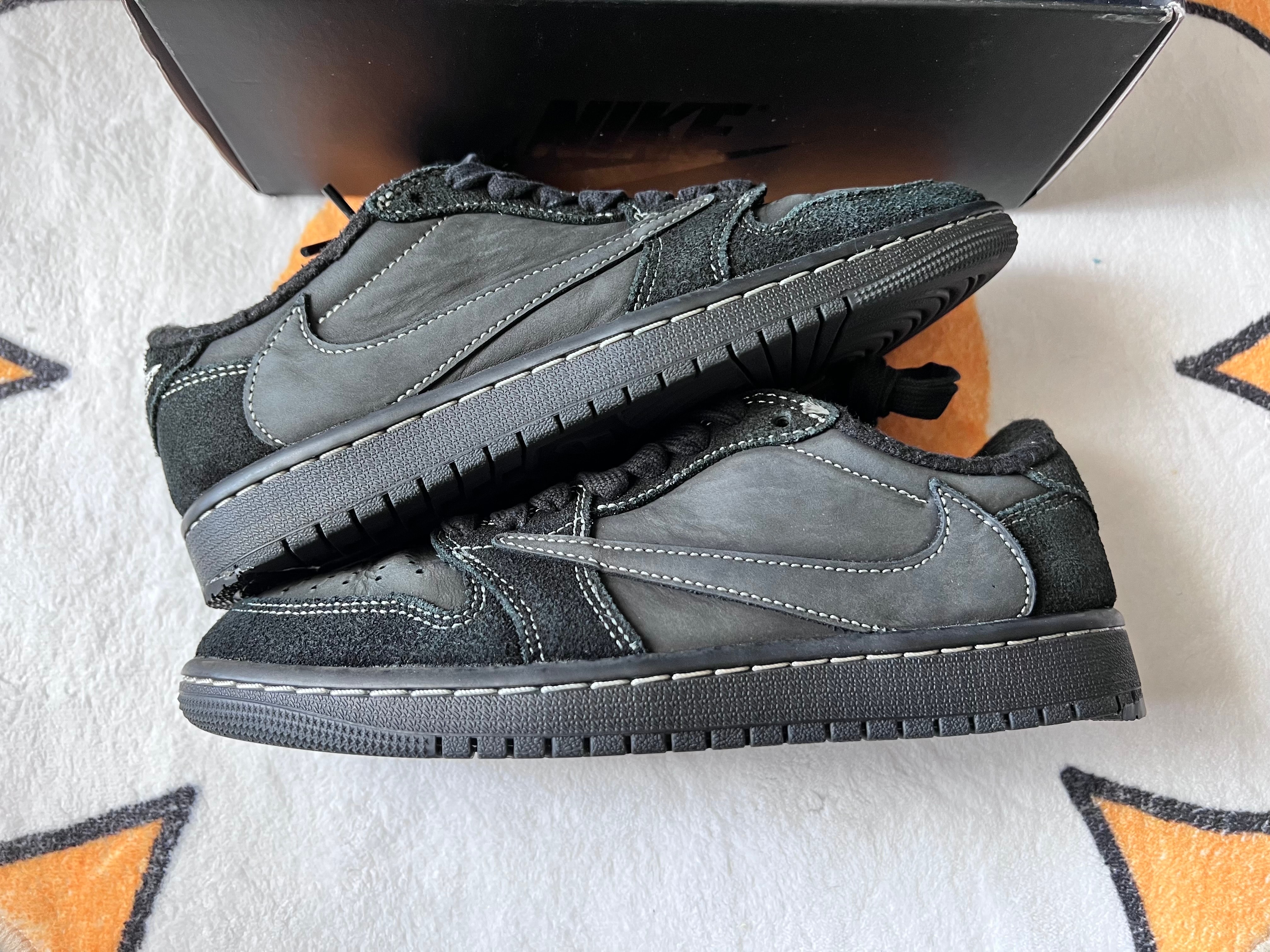 Travis Scott × Nike Air Jordan 1 Low OG SP "Black Phantom"