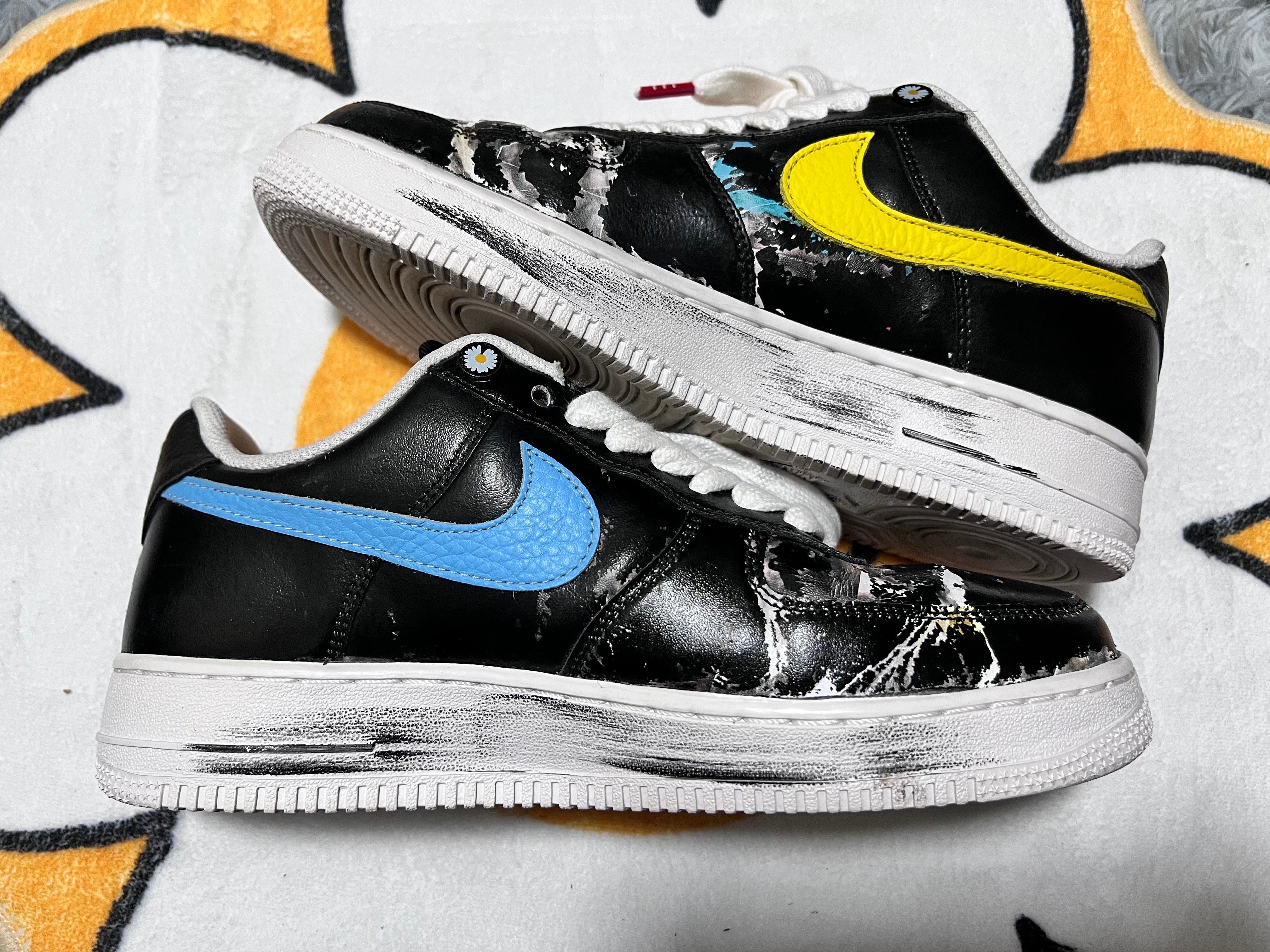 PEACEMINUSONE × Nike Air Force 1 Low '07 Para-Noise 3.0 "Black and Multi-Color" / G-DRAGON