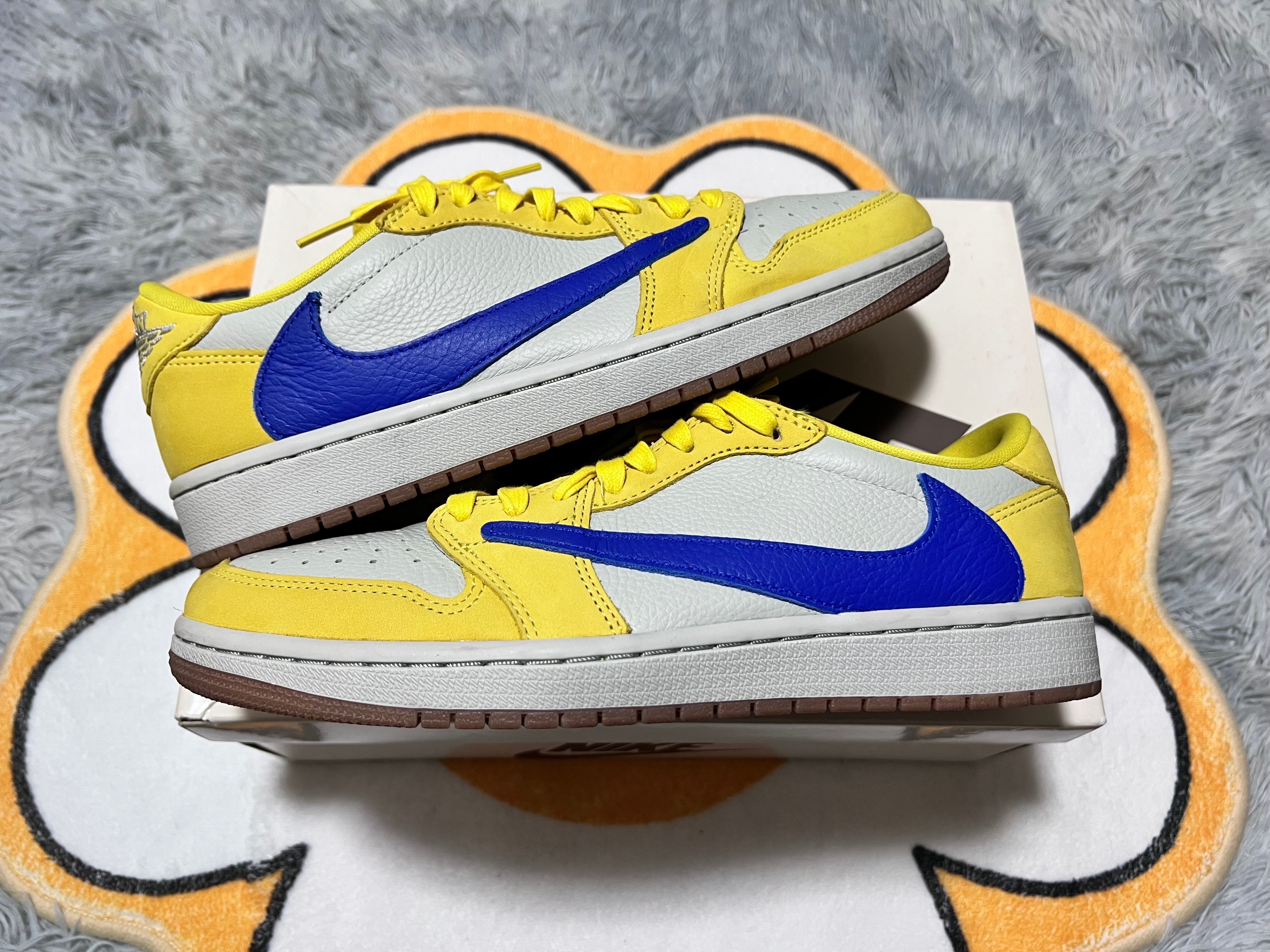 Travis Scott × Nike Women's Air Jordan 1 Retro Low OG "Canary"