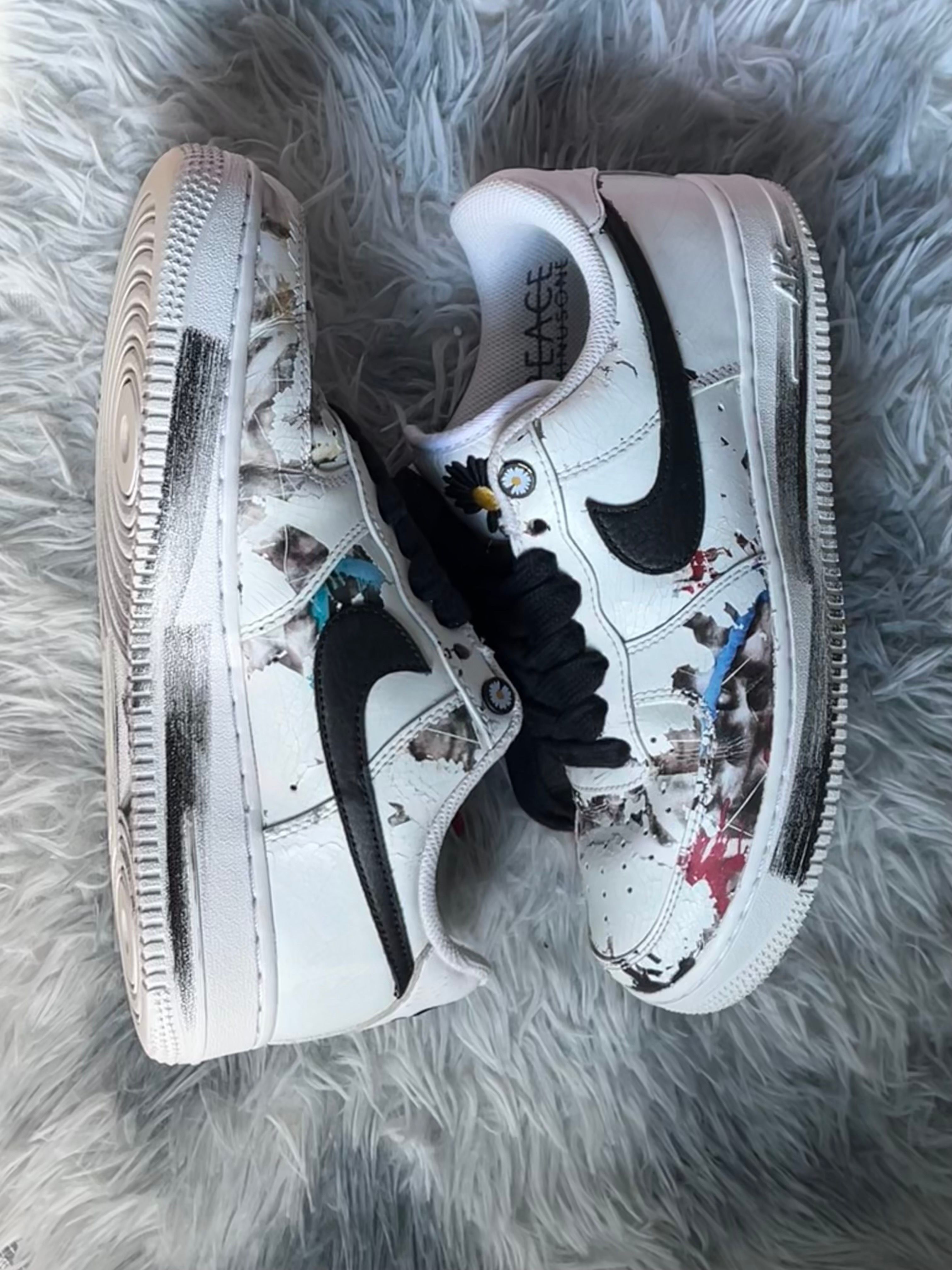 PEACEMINUSONE × Nike Air Force 1 Low "Para-noise/White/Black" / G-DRAGON