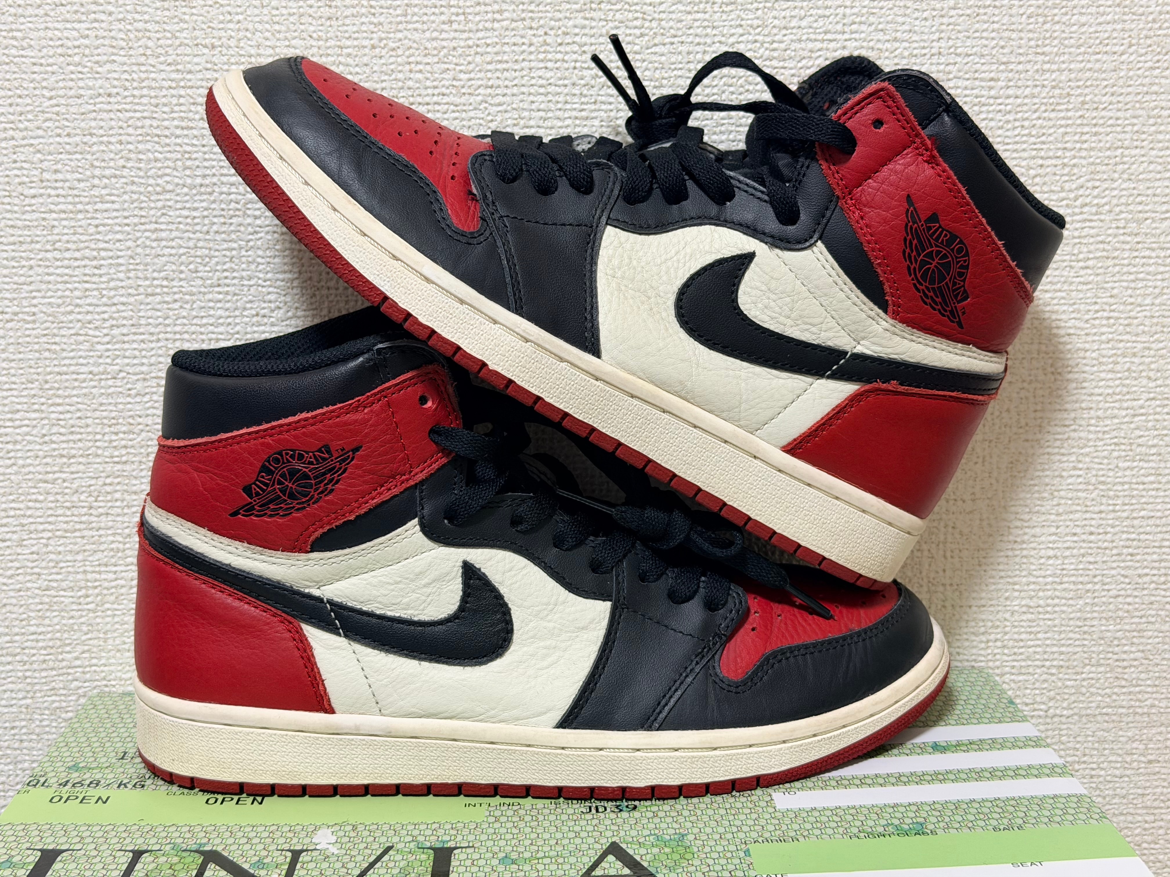 Nike Air Jordan 1 Retro High OG "Bred Toe"