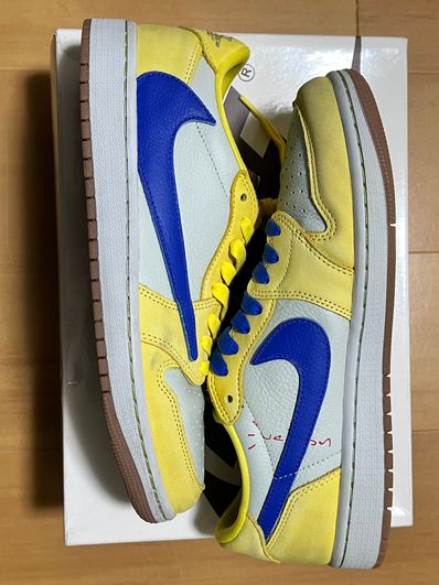 Travis Scott × Nike Women's Air Jordan 1 Retro Low OG "Canary"