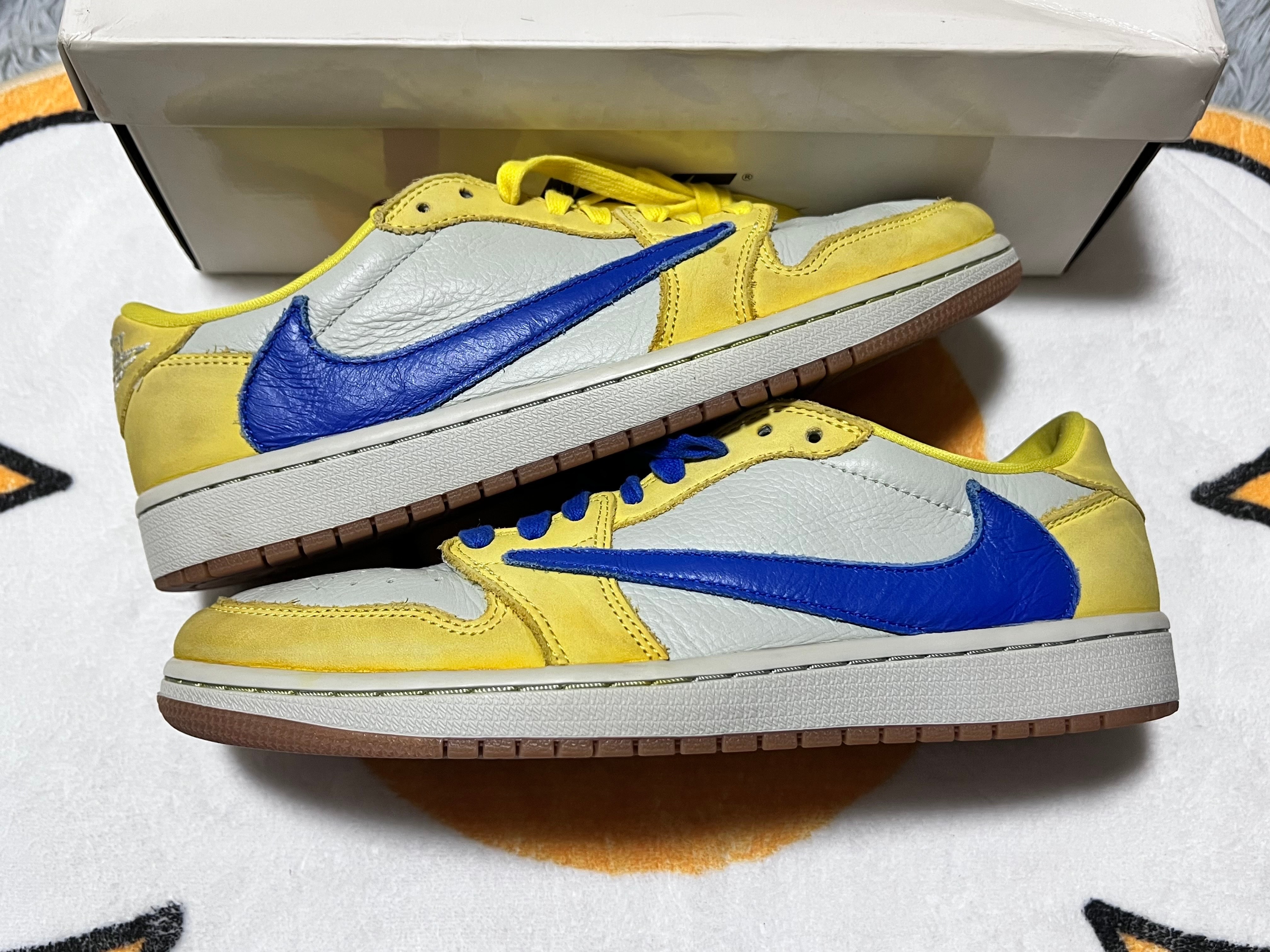 Travis Scott × Nike Women's Air Jordan 1 Retro Low OG "Canary"