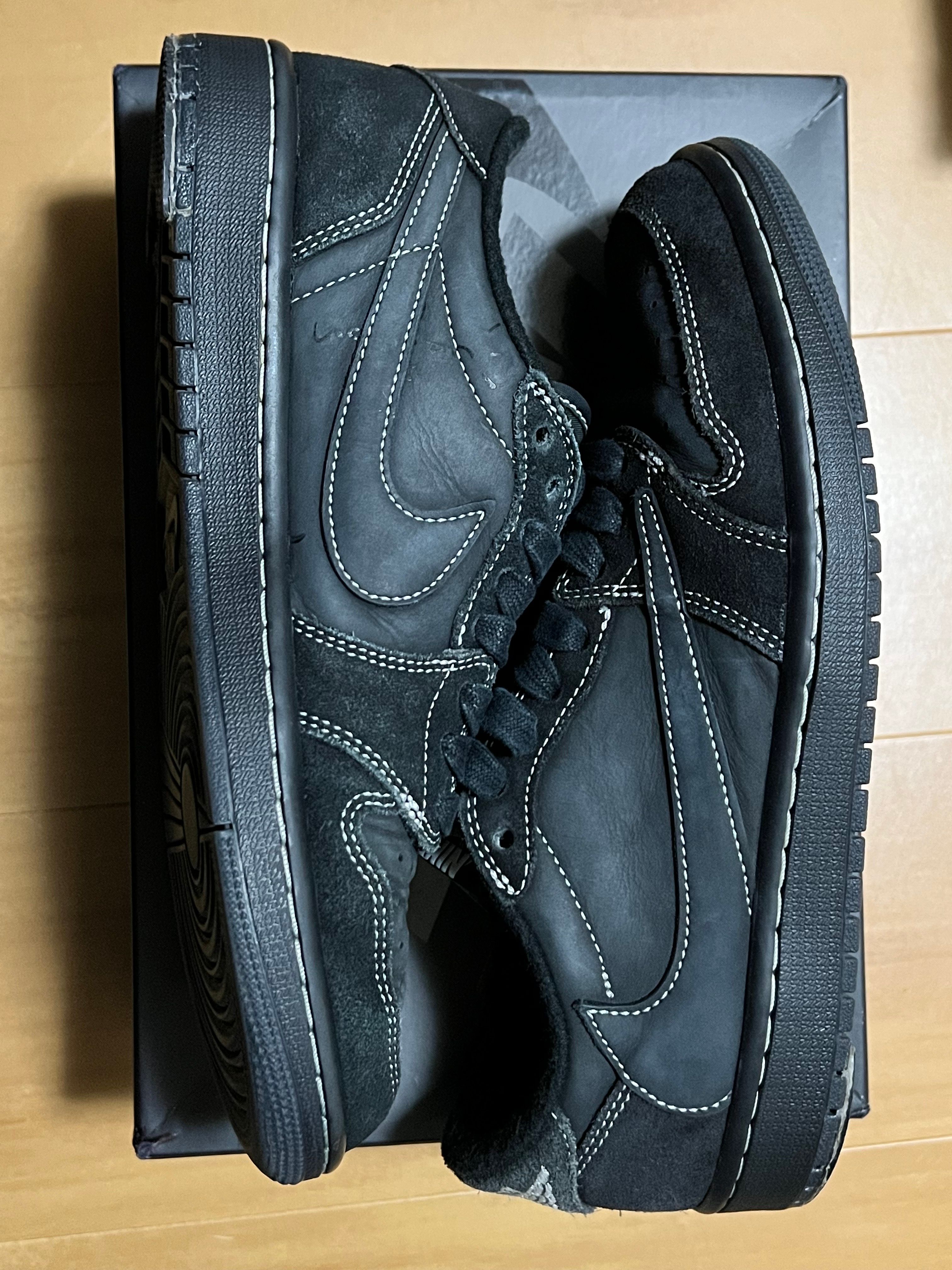 Travis Scott × Nike Air Jordan 1 Low OG SP "Black Phantom"