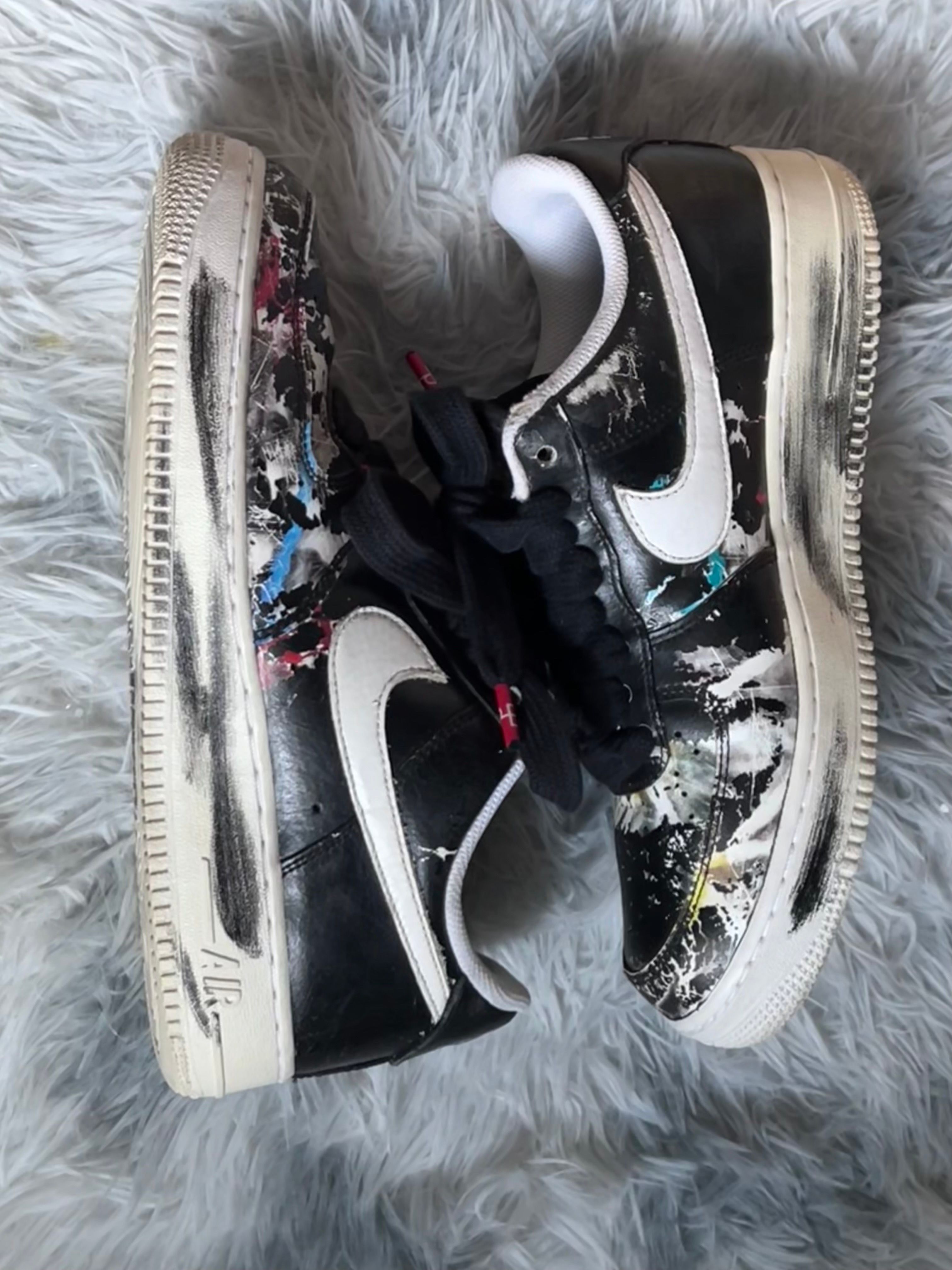 PEACEMINUSONE × Nike Air Force 1 Low Para Noise "Black" / G-DRAGON