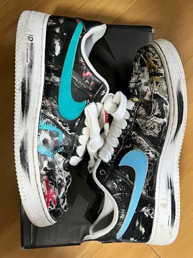 PEACEMINUSONE × Nike Air Force 1 Low '07 Para-Noise 3.0 "Black and Multi-Color" / G-DRAGON