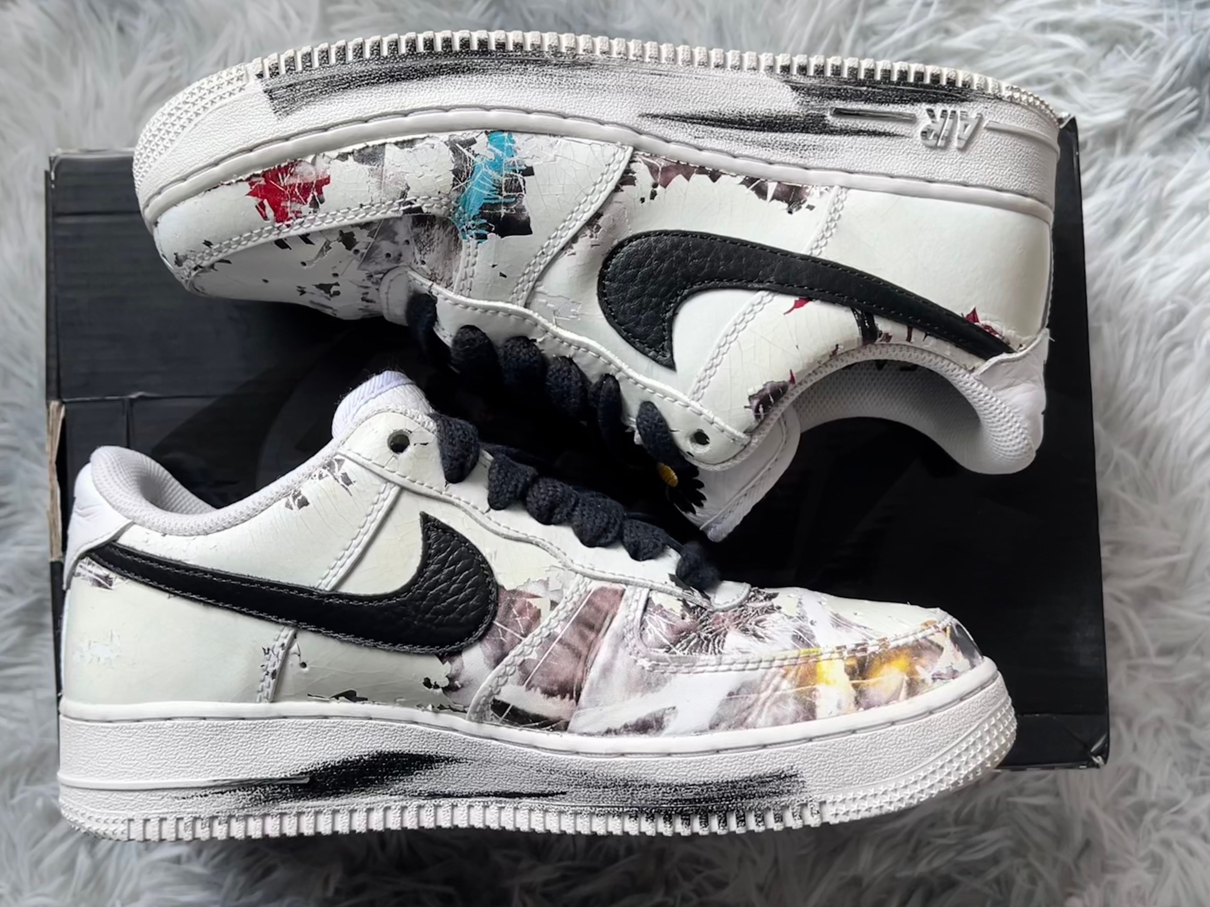 PEACEMINUSONE × Nike Air Force 1 Low "Para-noise/White/Black" / G-DRAGON