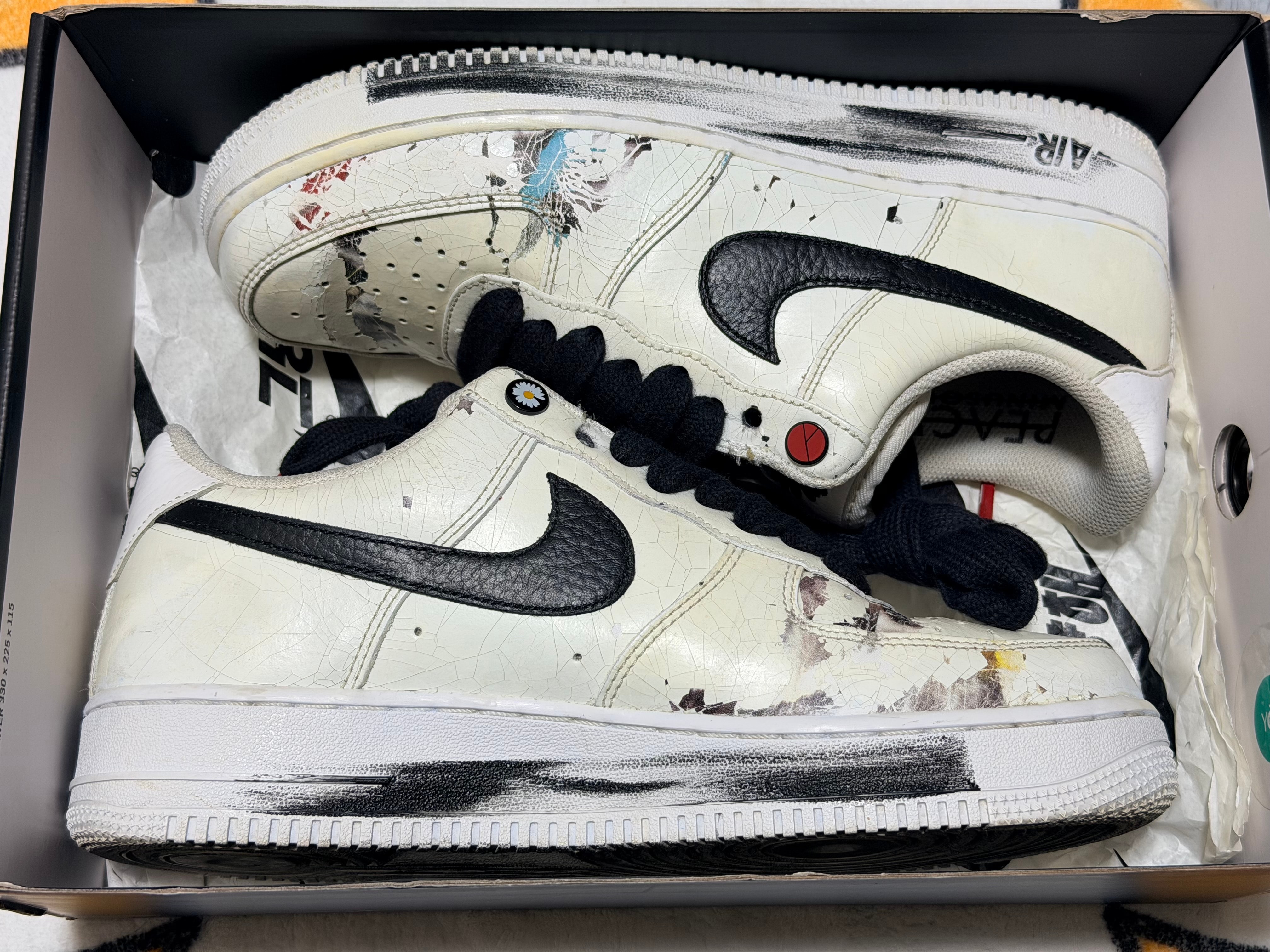 PEACEMINUSONE × Nike Air Force 1 Low "Para-noise/White/Black" / G-DRAGON