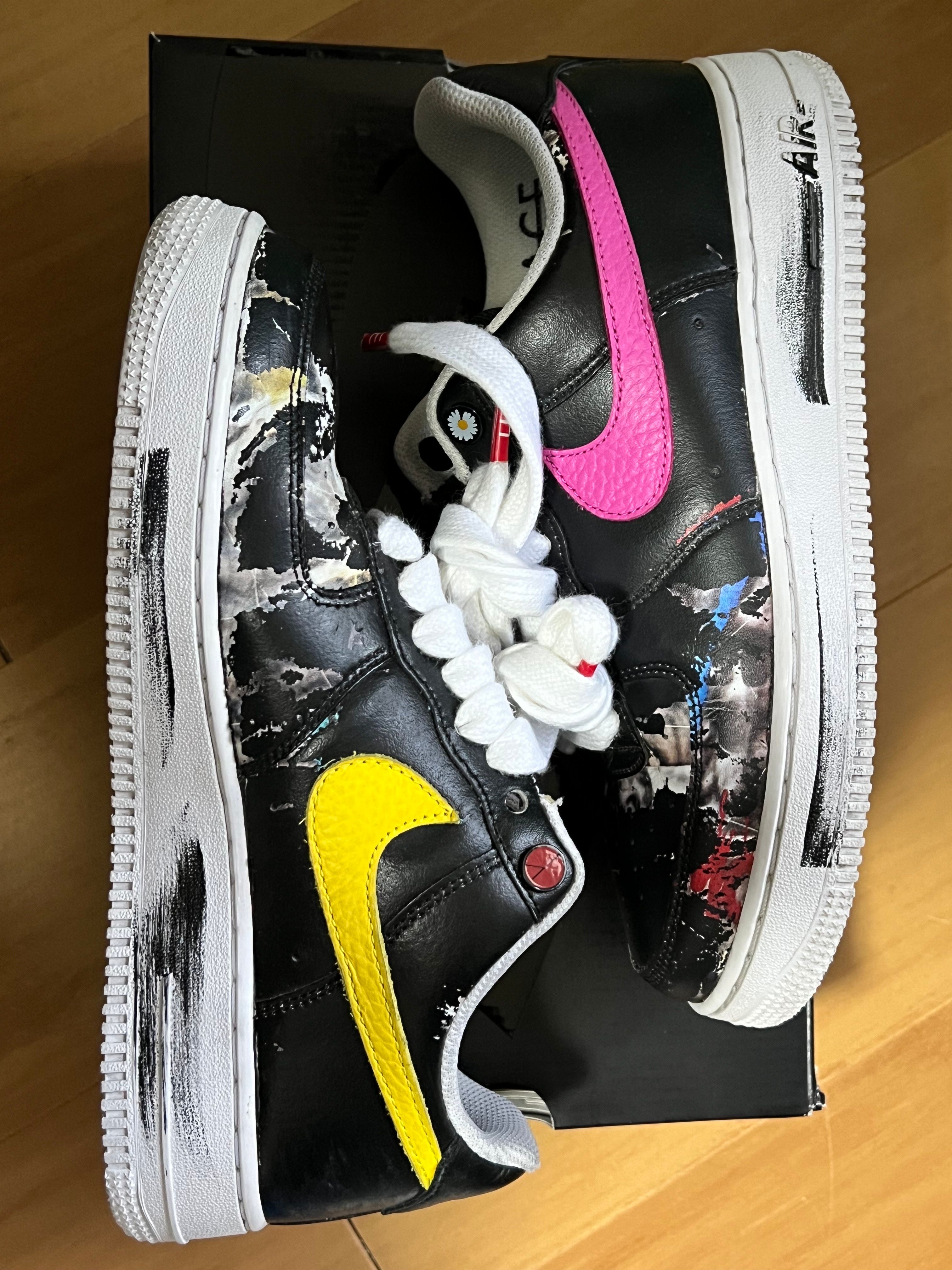 PEACEMINUSONE × Nike Air Force 1 Low '07 Para-Noise 3.0 "Black and Multi-Color" / G-DRAGON