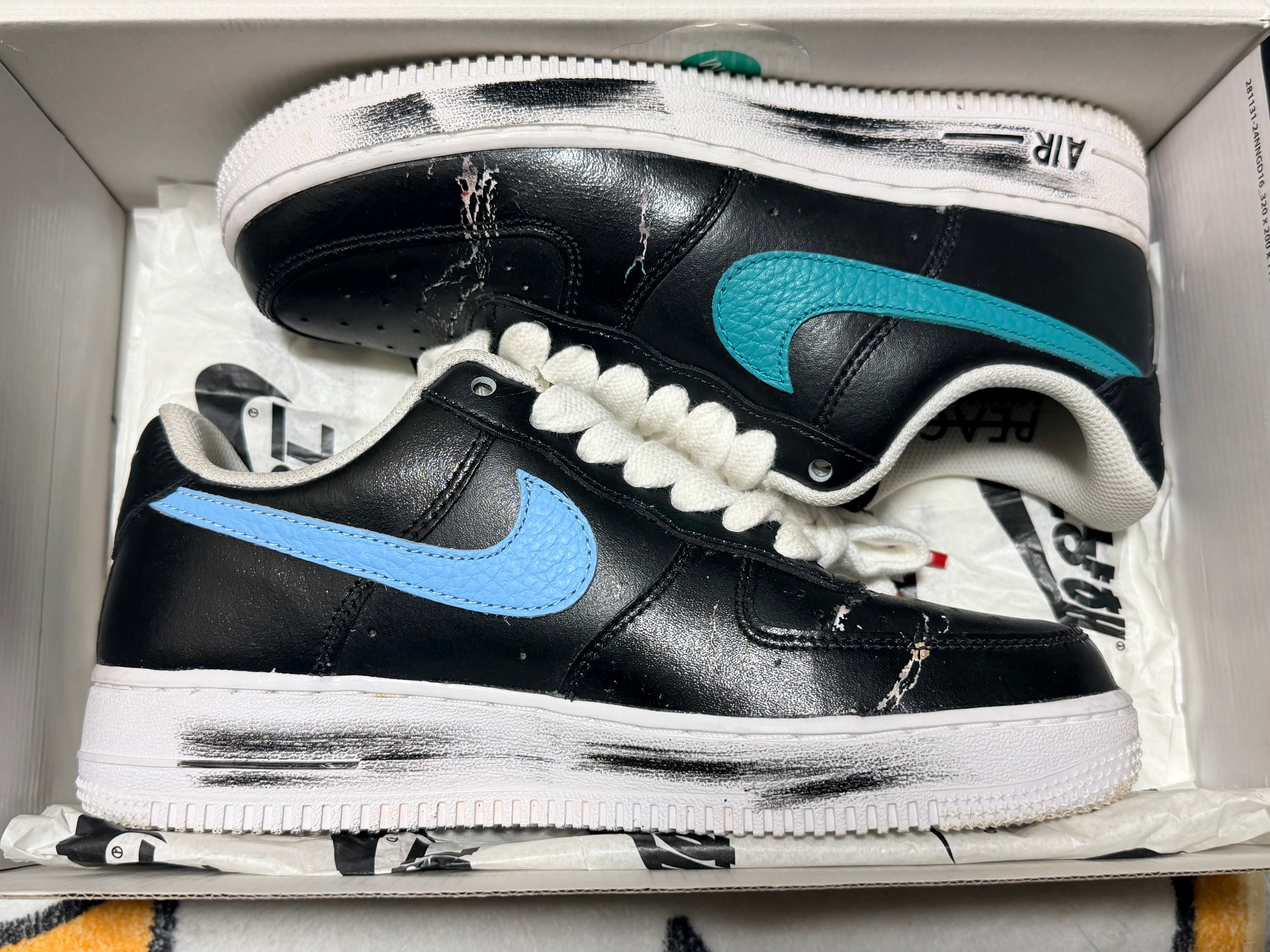 PEACEMINUSONE × Nike Air Force 1 Low '07 Para-Noise 3.0 "Black and Multi-Color" / G-DRAGON