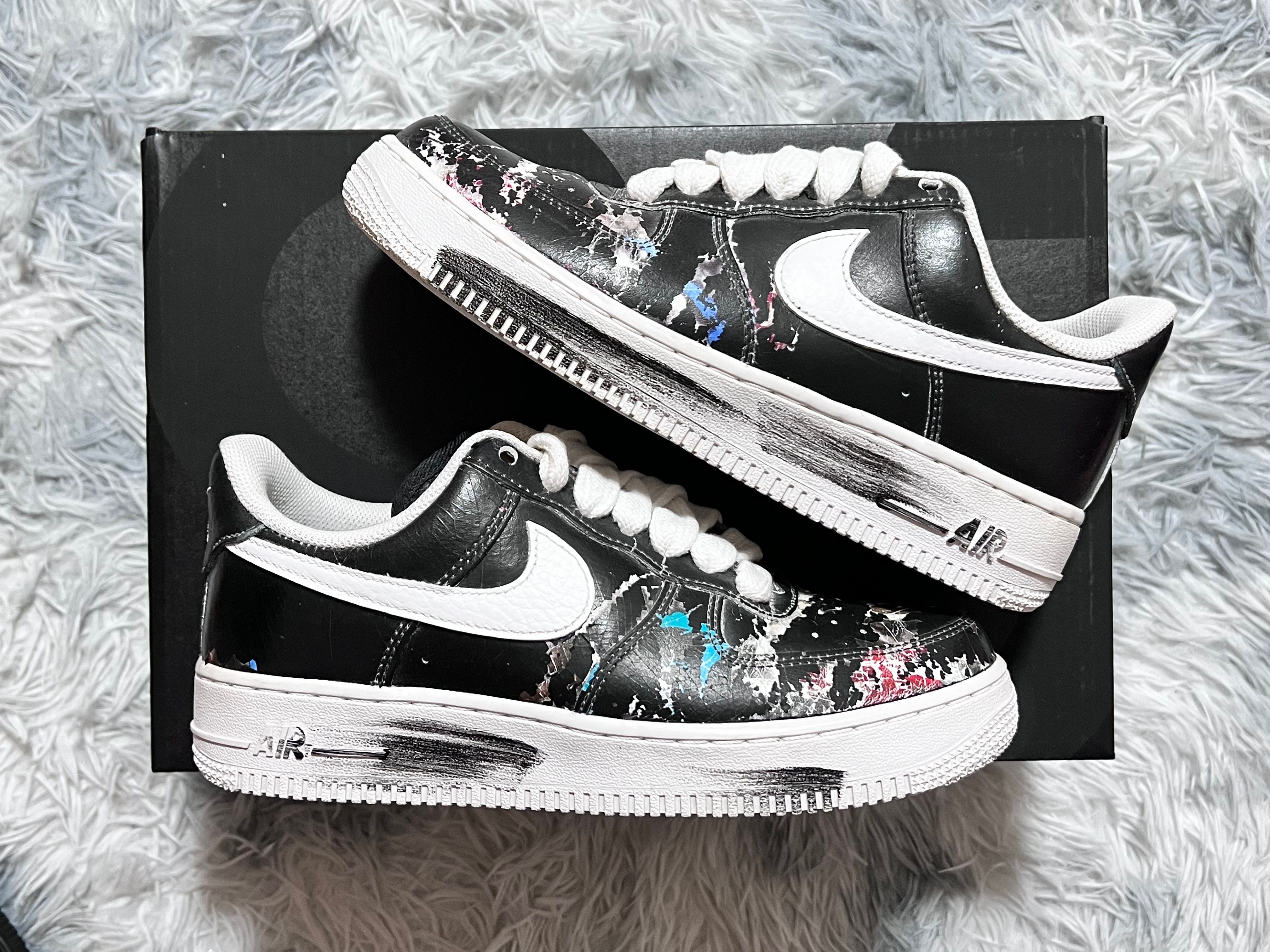 PEACEMINUSONE × Nike Air Force 1 Low Para Noise "Black" / G-DRAGON