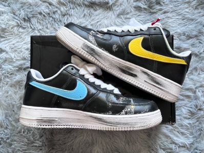 PEACEMINUSONE × Nike Air Force 1 Low '07 Para-Noise 3.0 "Black and Multi-Color" / G-DRAGON