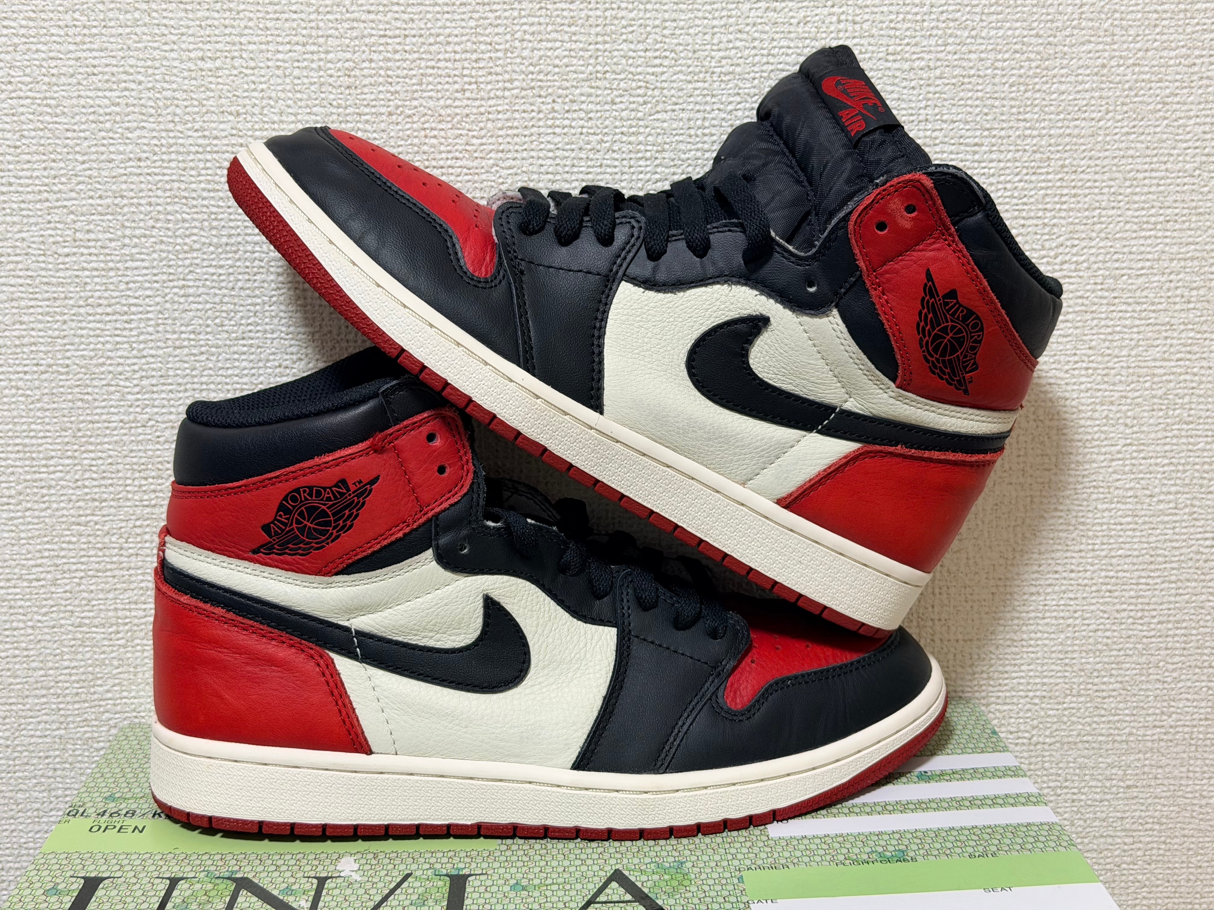 Nike Air Jordan 1 Retro High OG "Bred Toe"