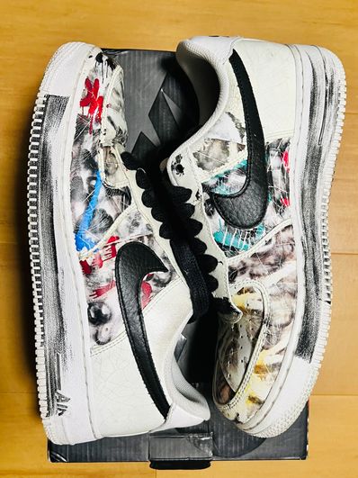 PEACEMINUSONE × Nike Air Force 1 Low "Para-noise/White/Black" / G-DRAGON