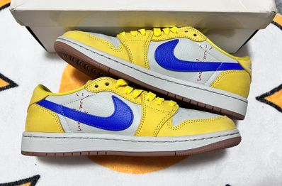 Travis Scott × Nike Women's Air Jordan 1 Retro Low OG "Canary"