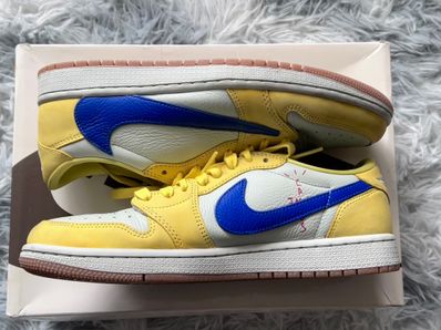 Travis Scott × Nike Women's Air Jordan 1 Retro Low OG "Canary"