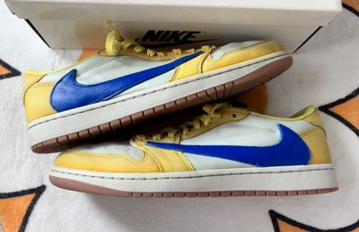 Travis Scott × Nike Women's Air Jordan 1 Retro Low OG "Canary"