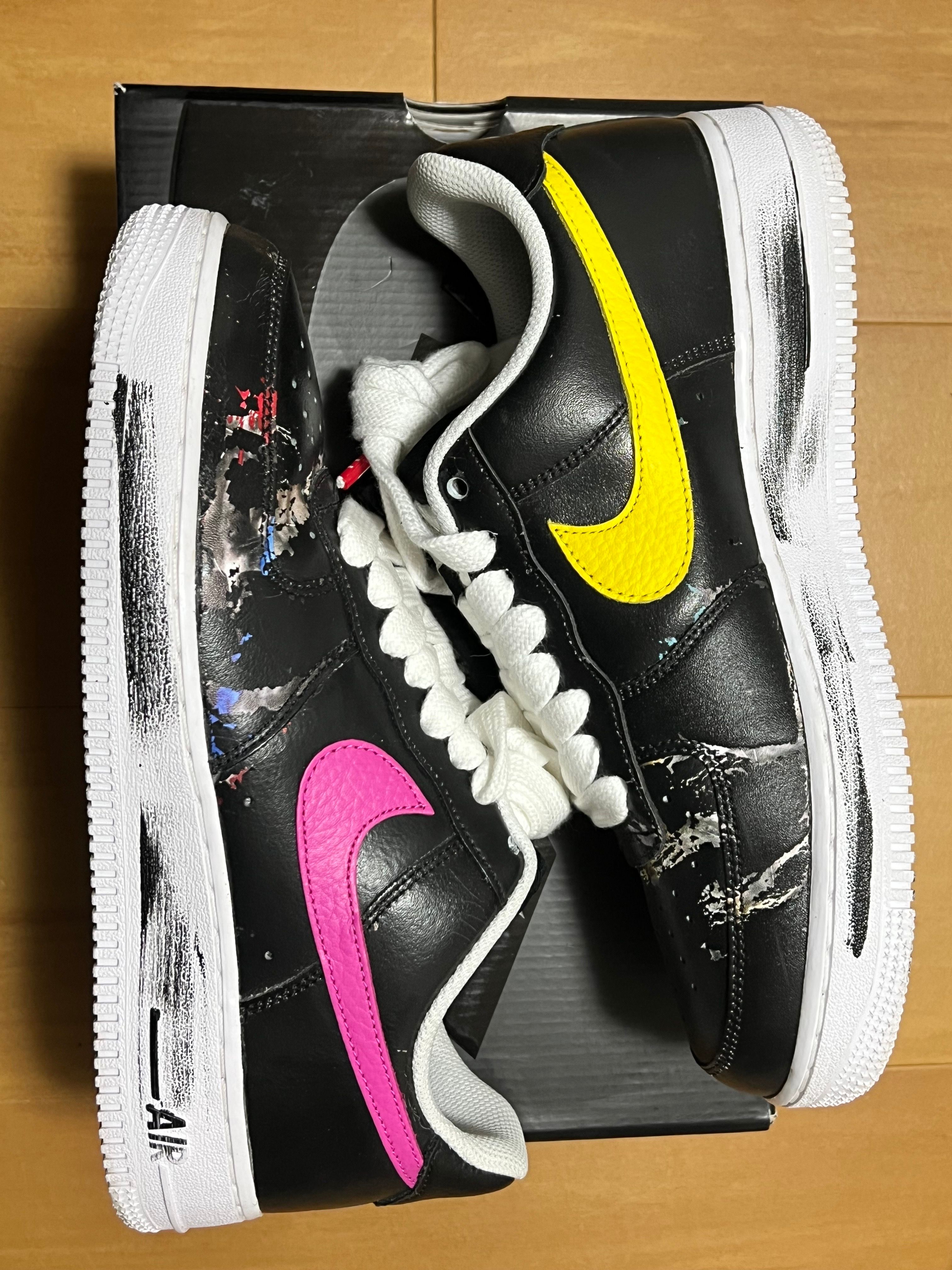 PEACEMINUSONE × Nike Air Force 1 Low '07 Para-Noise 3.0 "Black and Multi-Color" / G-DRAGON