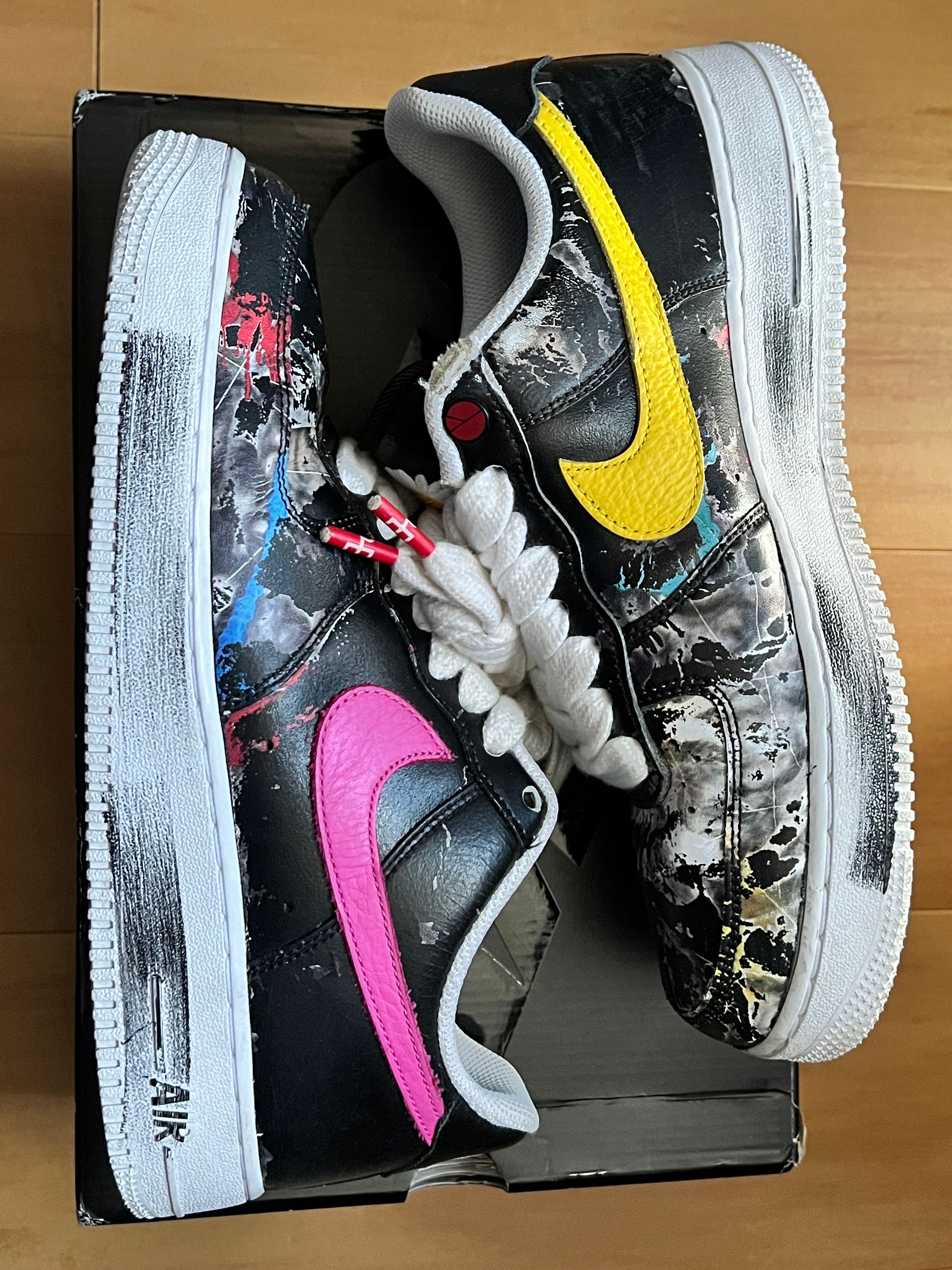 PEACEMINUSONE × Nike Air Force 1 Low '07 Para-Noise 3.0 "Black and Multi-Color" / G-DRAGON
