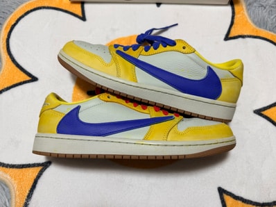 Travis Scott × Nike Women's Air Jordan 1 Retro Low OG "Canary"