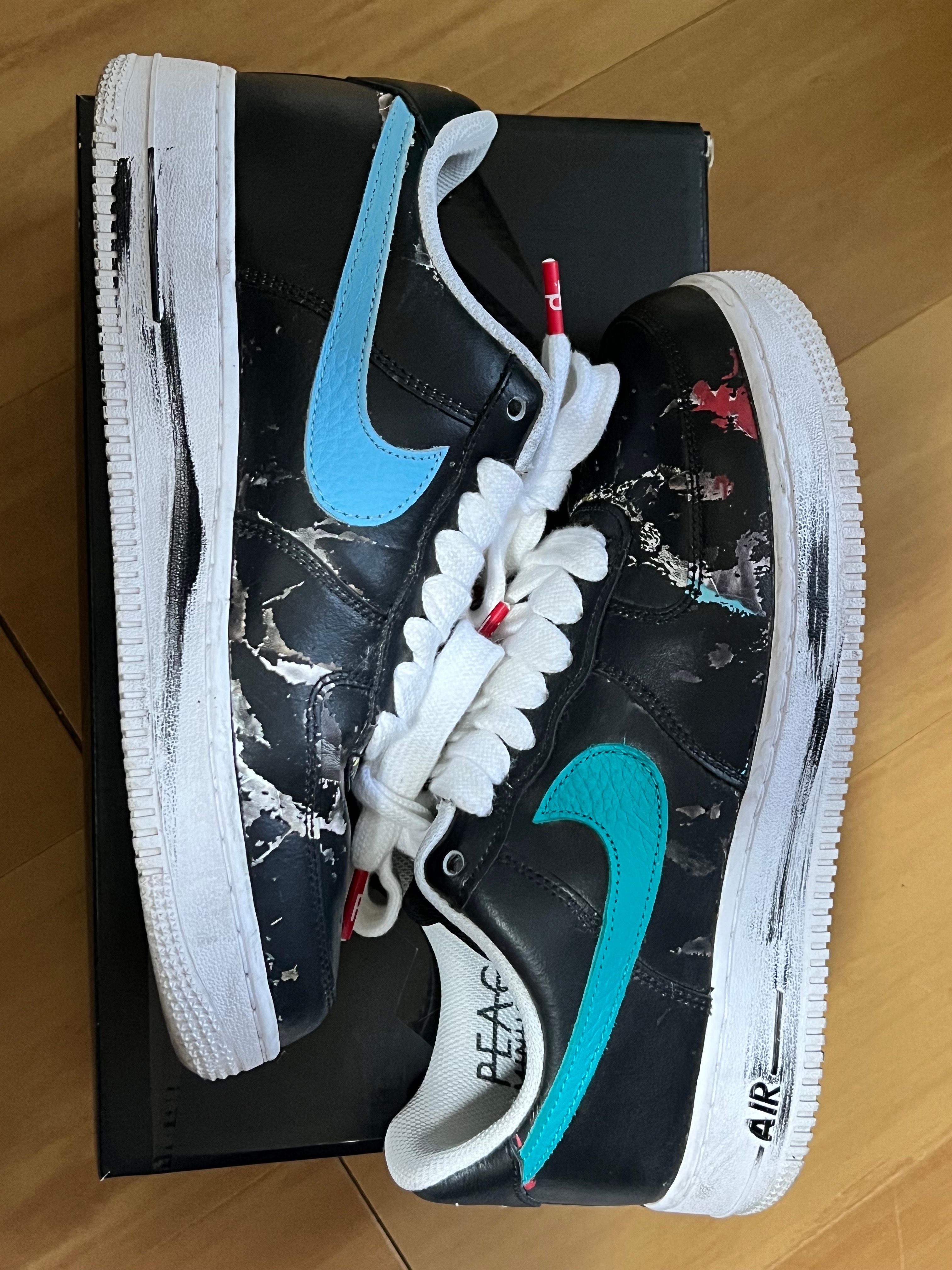 PEACEMINUSONE × Nike Air Force 1 Low '07 Para-Noise 3.0 "Black and Multi-Color" / G-DRAGON