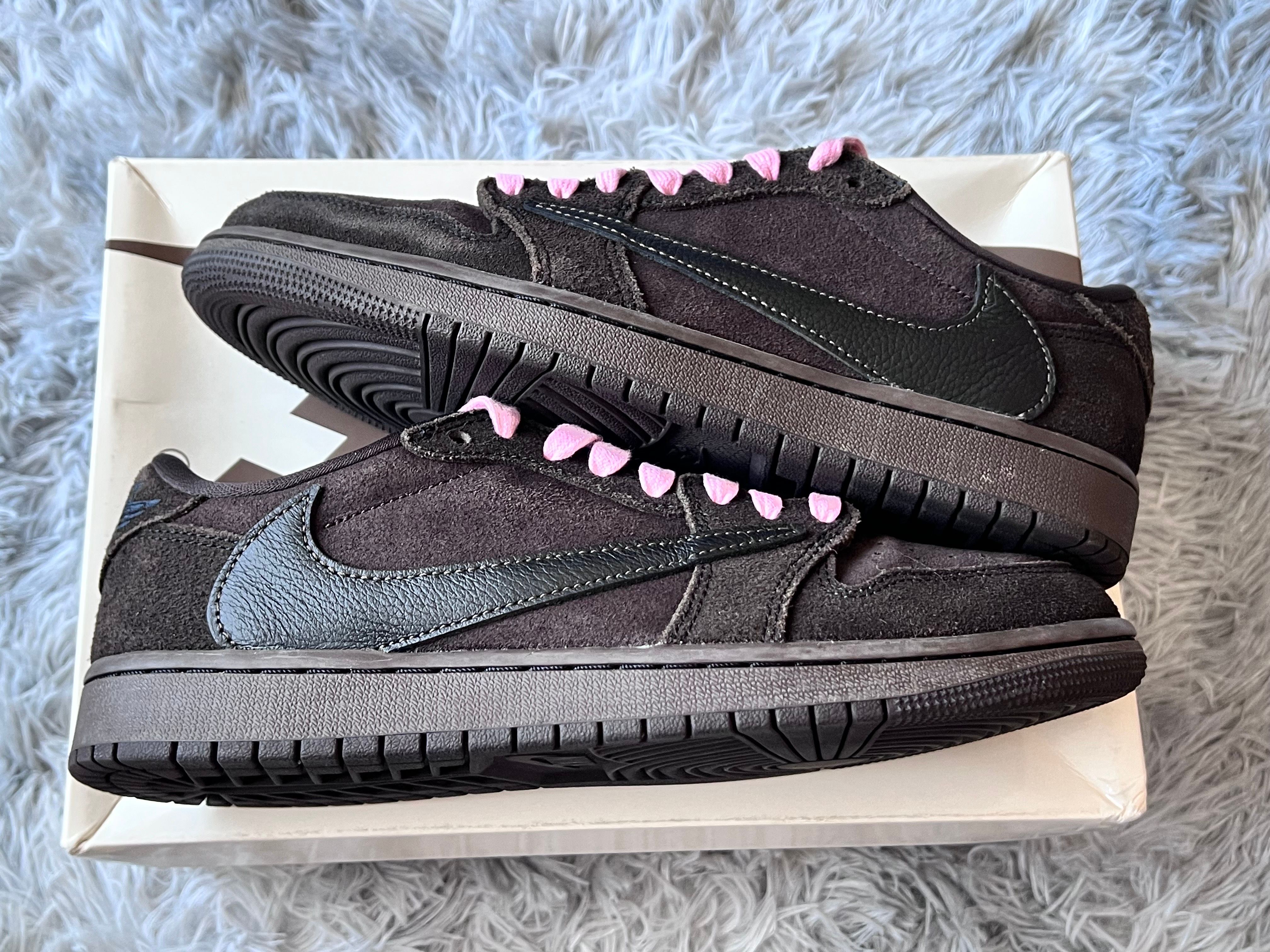 Travis Scott × Nike Air Jordan 1 Low OG SP "Velvet Brown and Dark Mocha"