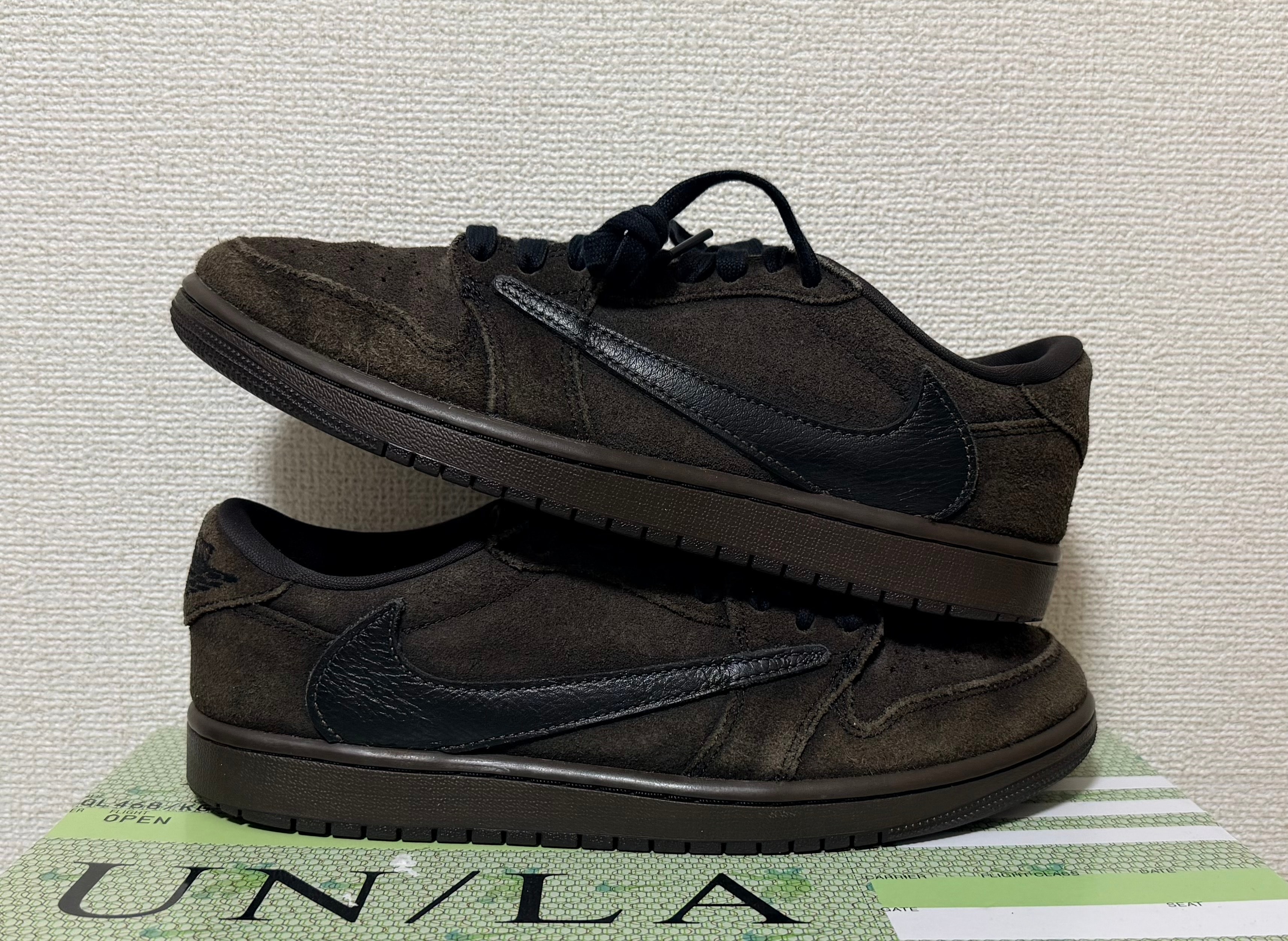 Travis Scott × Nike Air Jordan 1 Low OG SP "Velvet Brown and Dark Mocha"
