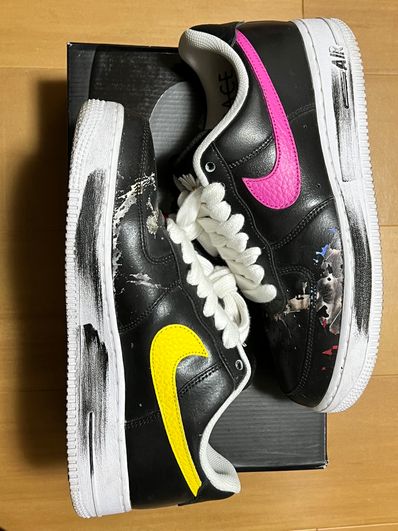 PEACEMINUSONE × Nike Air Force 1 Low '07 Para-Noise 3.0 "Black and Multi-Color" / G-DRAGON