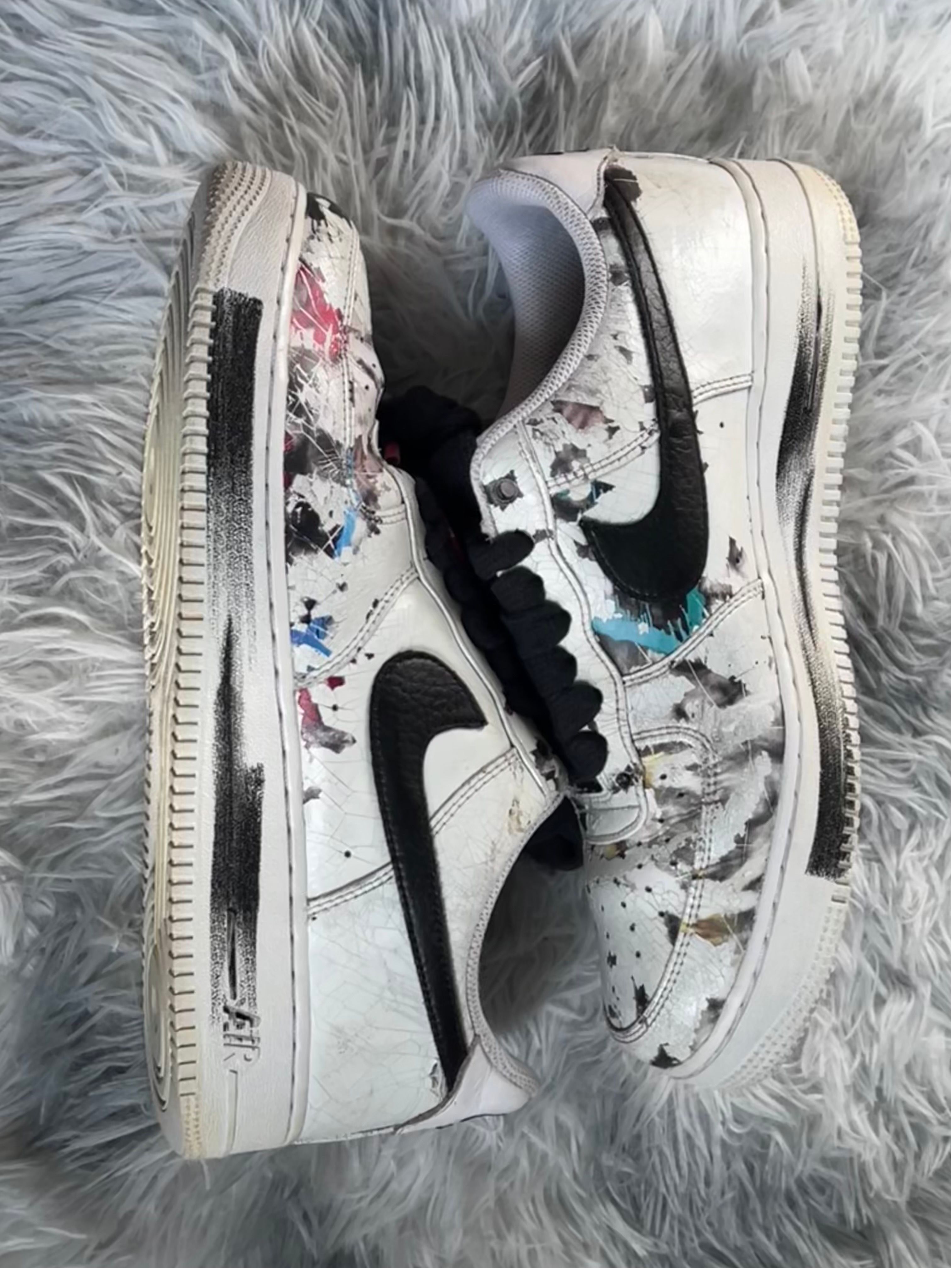 PEACEMINUSONE × Nike Air Force 1 Low "Para-noise/White/Black" / G-DRAGON