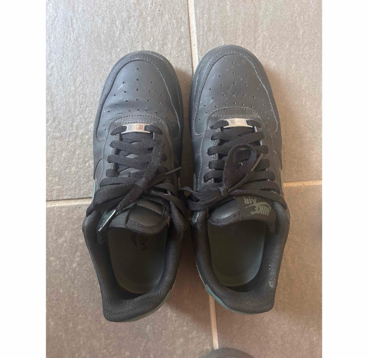 Nike Air Force 1 '07 "Black/Vintage Green"