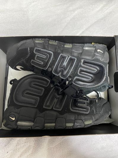 Supreme × Nike Air More Uptempo "Black"